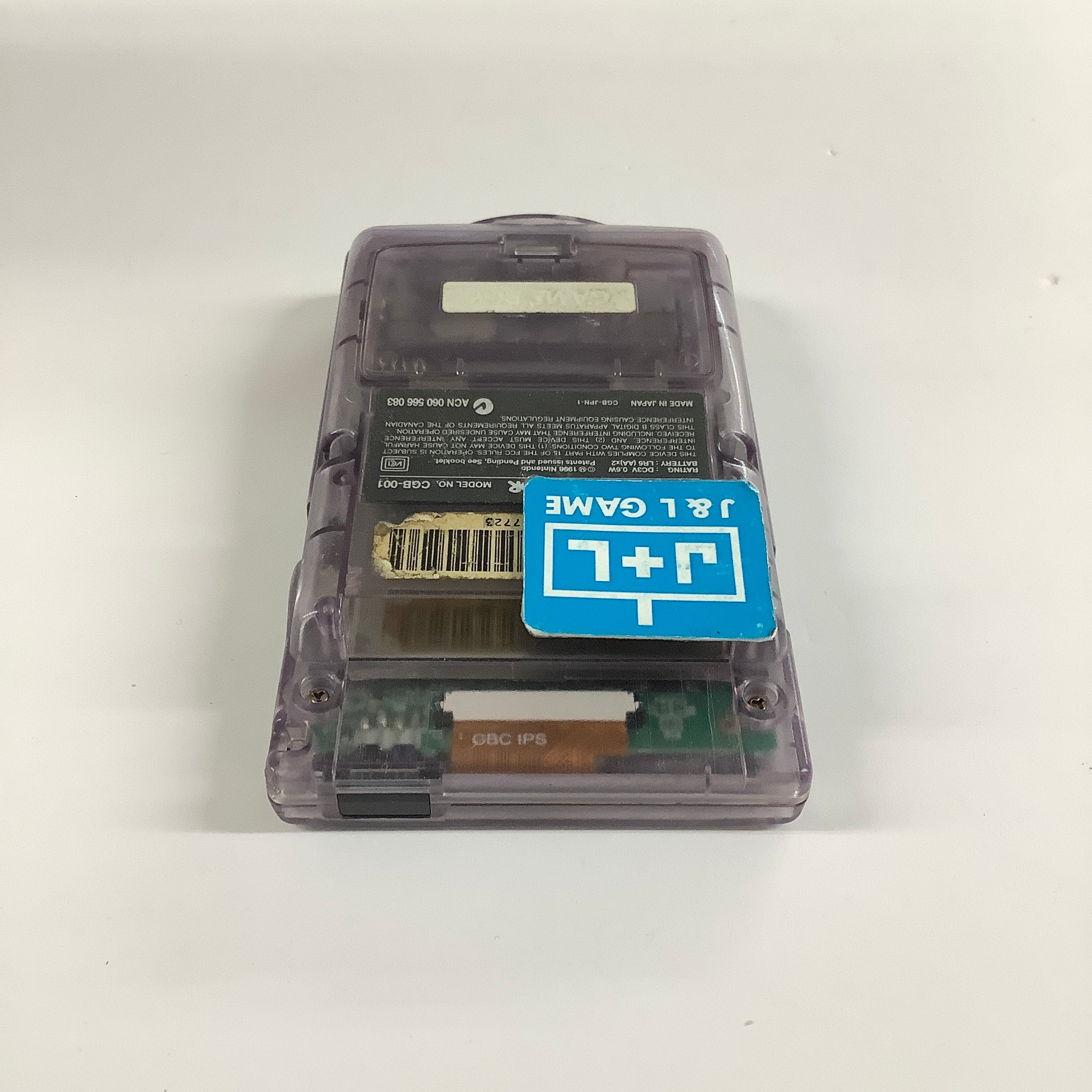 Nintendo Game Boy Color Console (Atomic Purple With Backlight) - (GBC) Game Boy Color [Pre-Owned] Consoles Nintendo