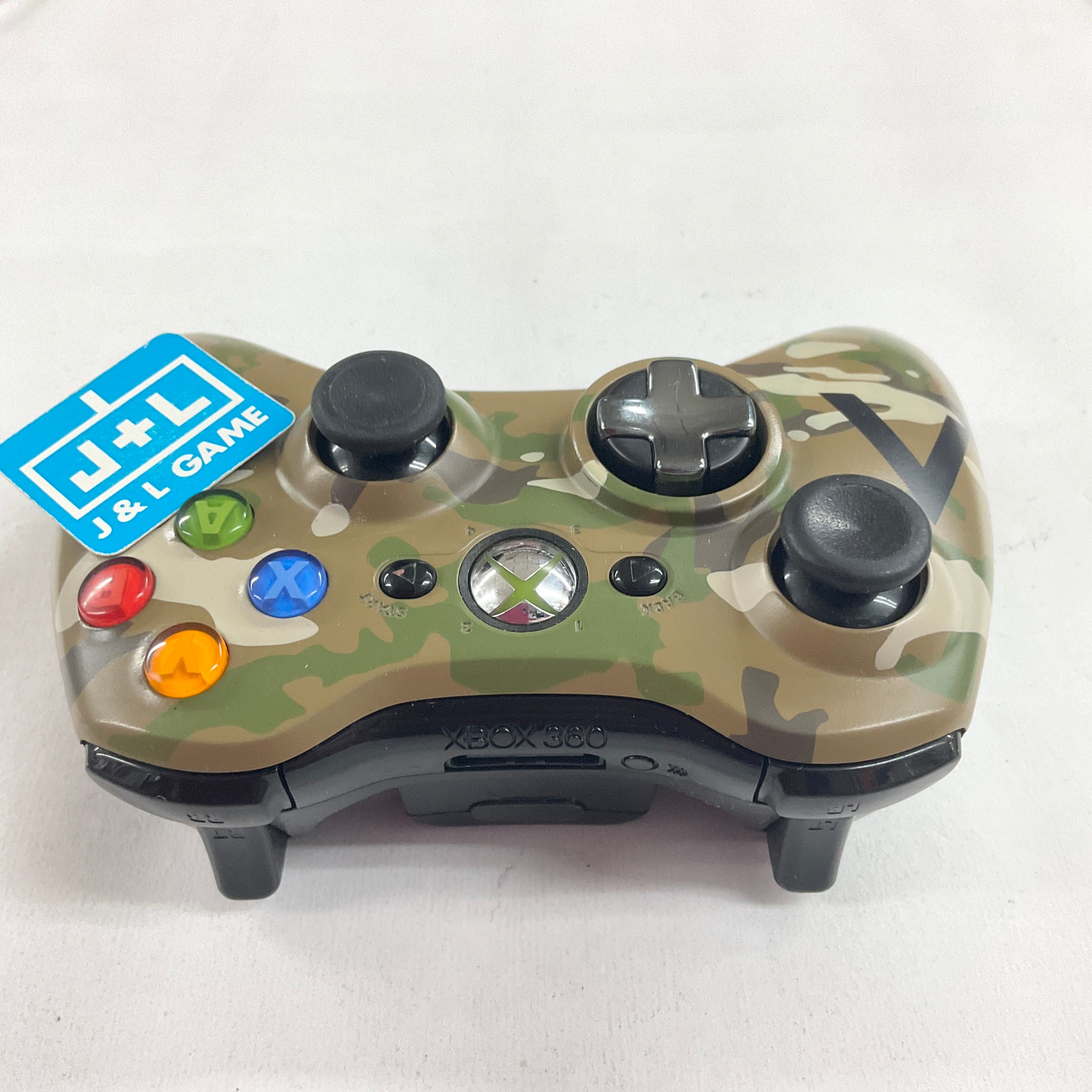 Microsoft Xbox 360 Wireless Controller (Camouflage)- Xbox 360 [Pre-Owned] Accessories Microsoft