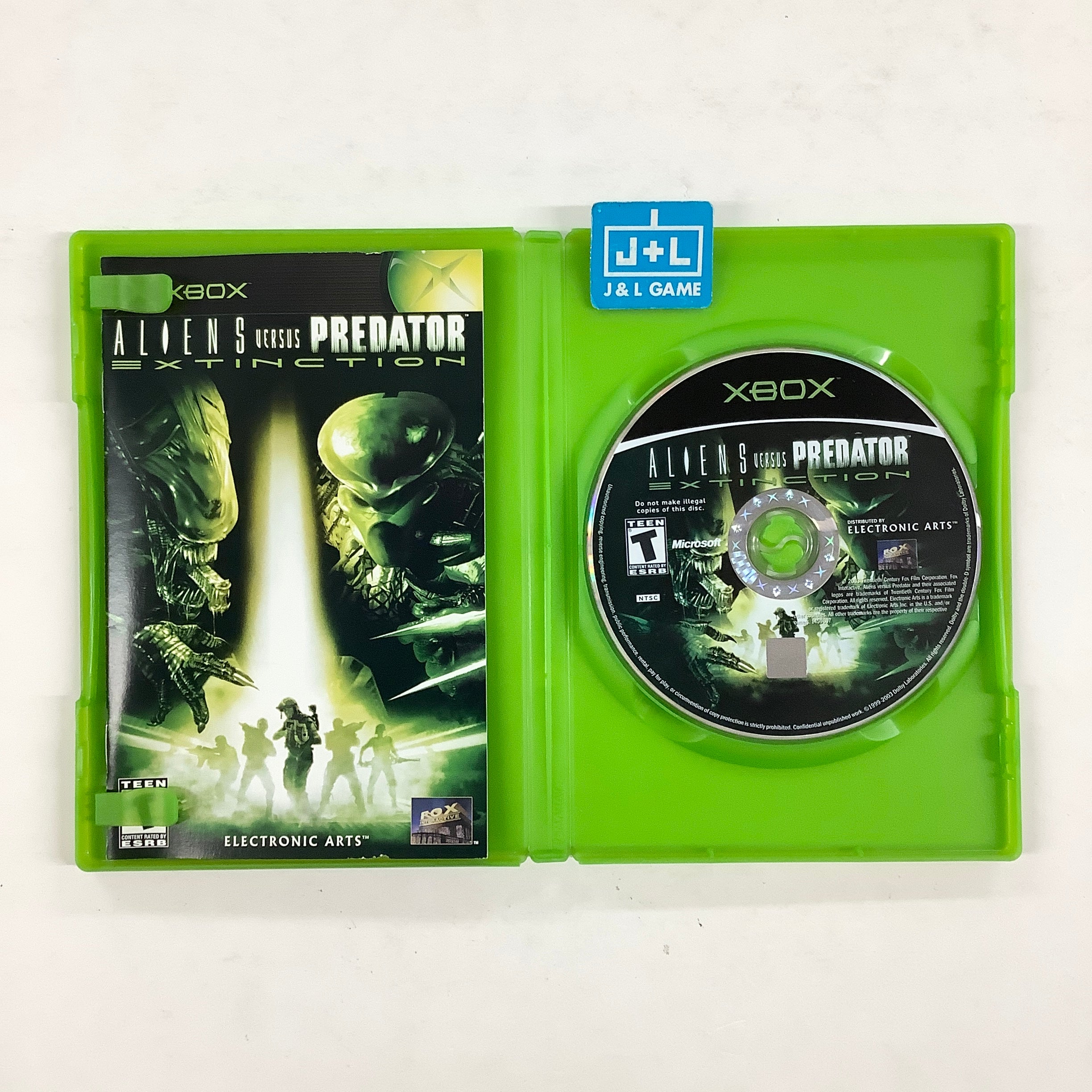 Aliens Versus Predator: Extinction - (XB) Xbox [Pre-Owned] Video Games EA Games