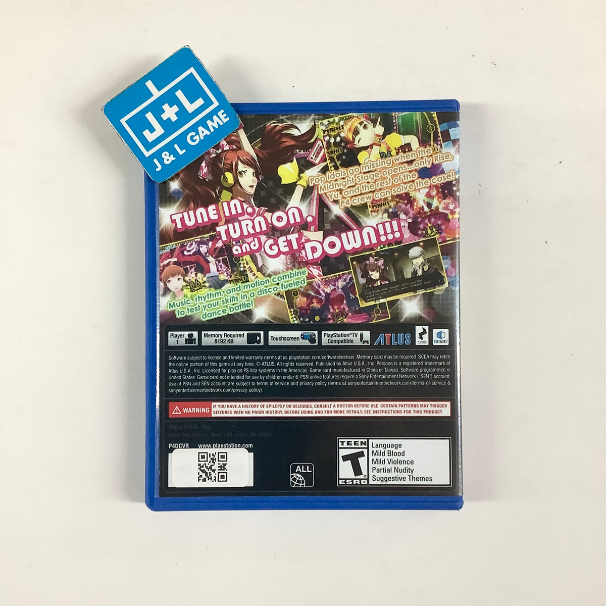 Persona 4: Dancing All Night - (PSV) PlayStation Vita [Pre-Owned]