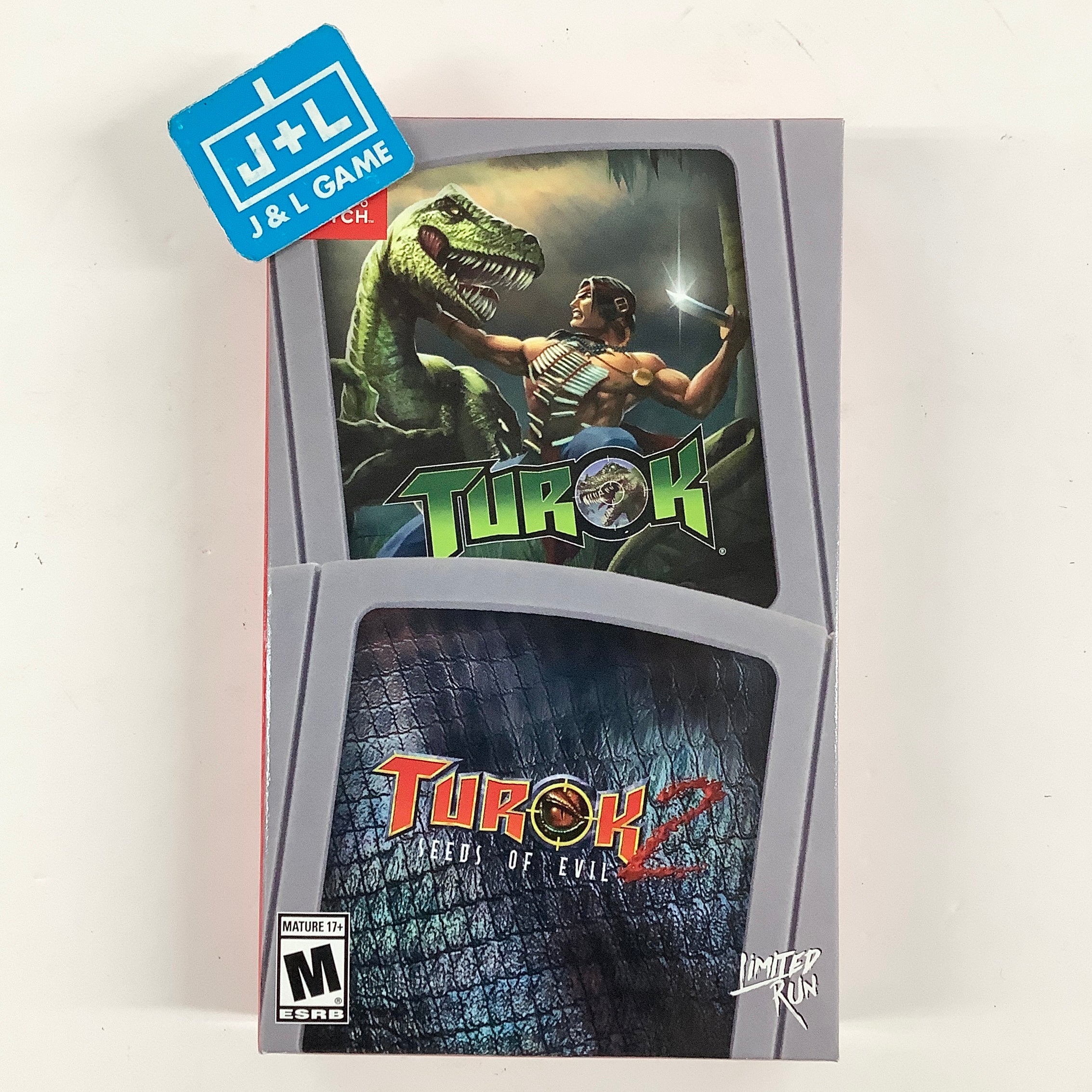 Turok / Turok 2 Seeds of Evil (Dual Pack) (Limited Run #044) - (NSW) Nintendo Switch [Pre-Owned] Video Games Limited Run