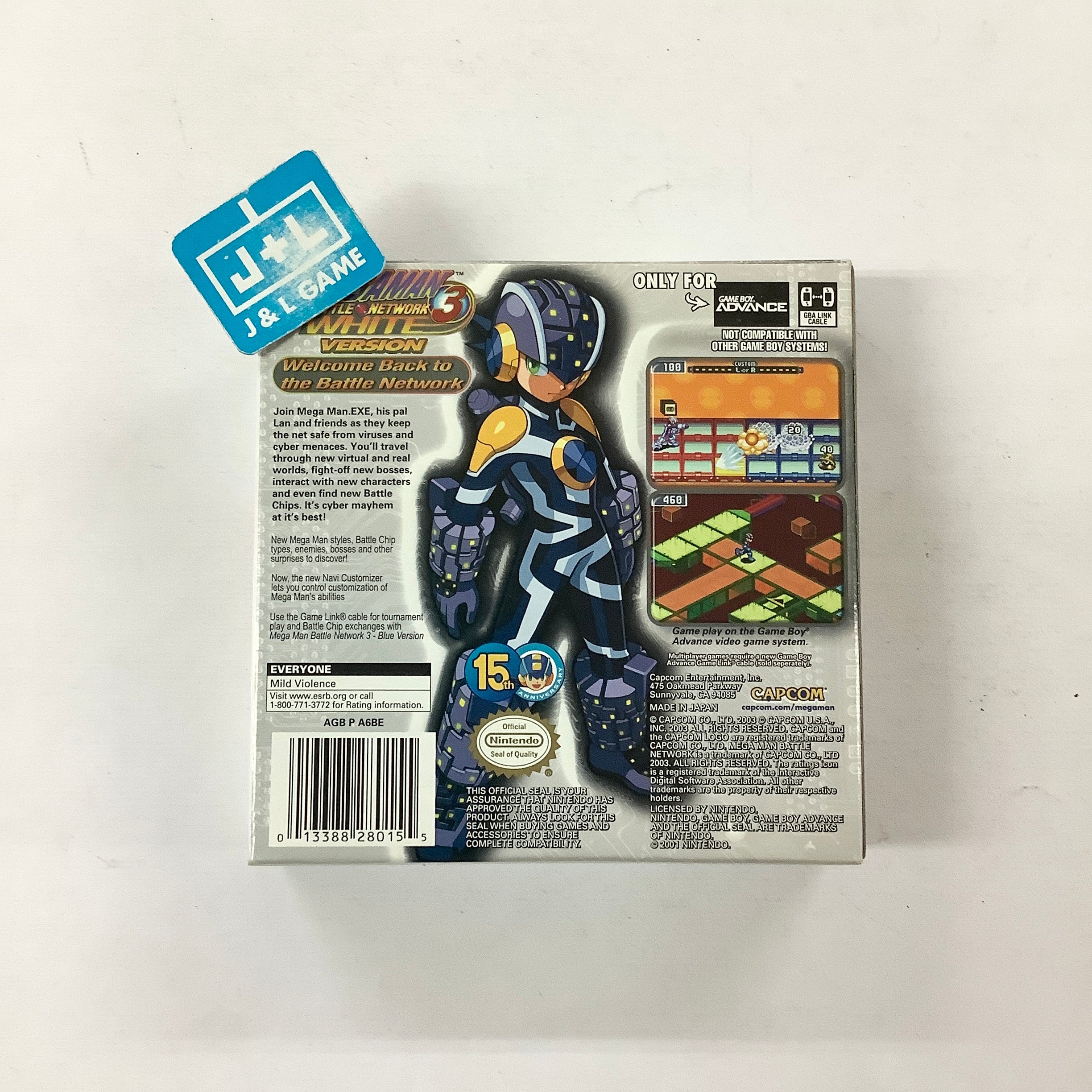 Mega Man Battle Network 3: White Version - (GBA) Game Boy Advance [Pre-Owned] Video Games Capcom   
