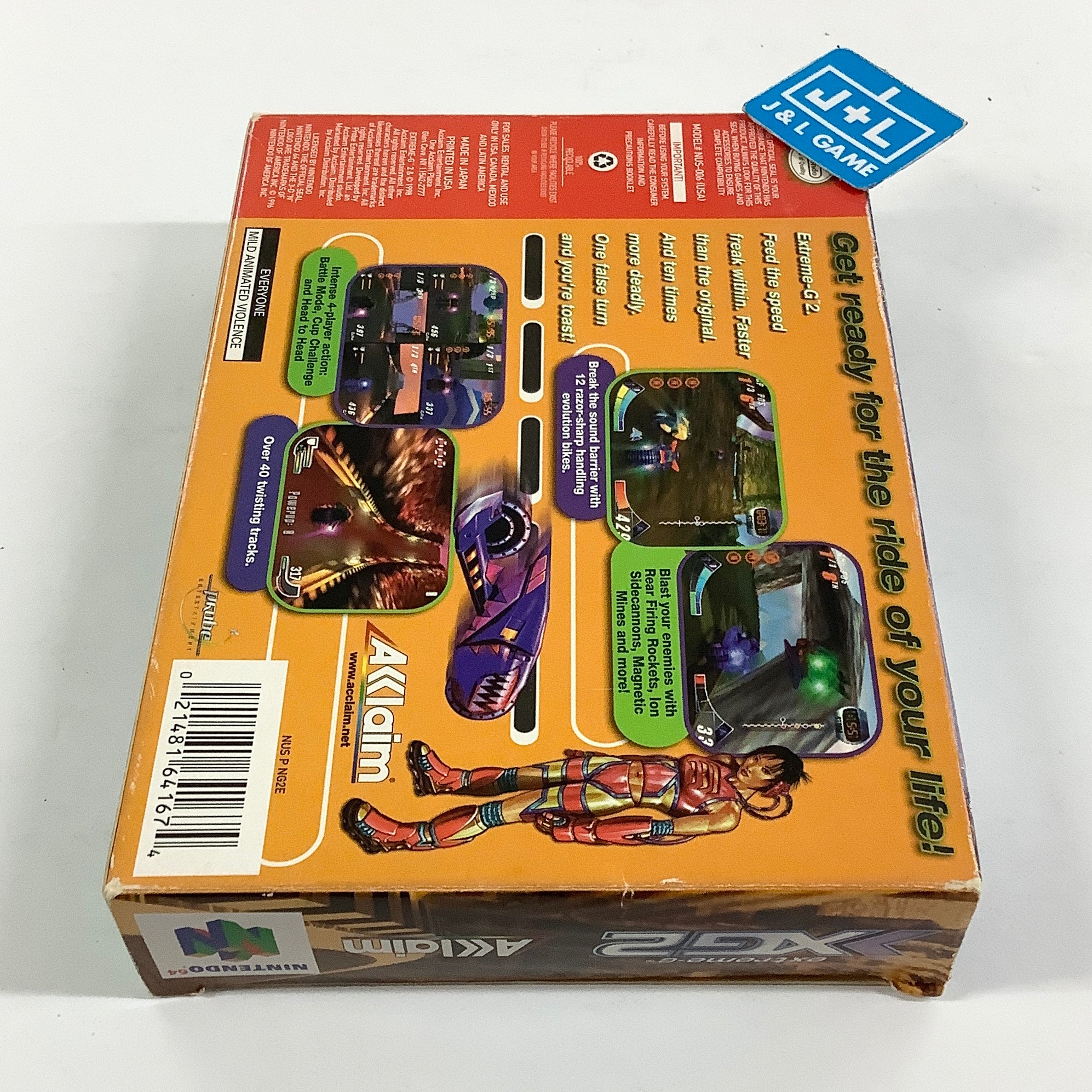 Extreme-G 2 - (N64) Nintendo 64 [Pre-Owned] Video Games Acclaim