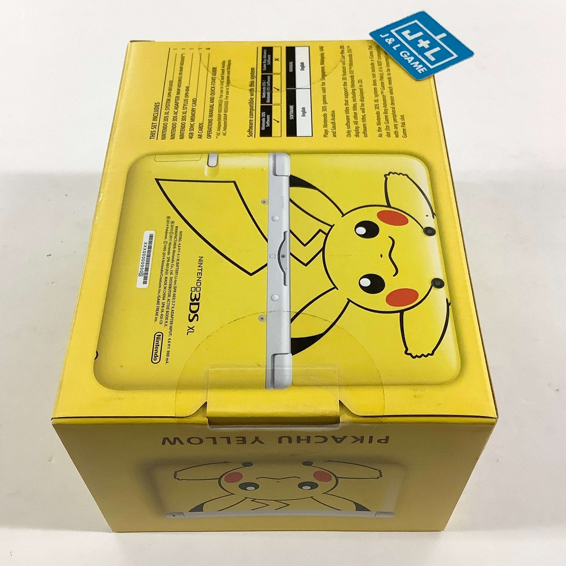 Nintendo 3DS XL Console (Yellow Pikachu Edition) - Nintendo 3DS (World Edition) Consoles Nintendo