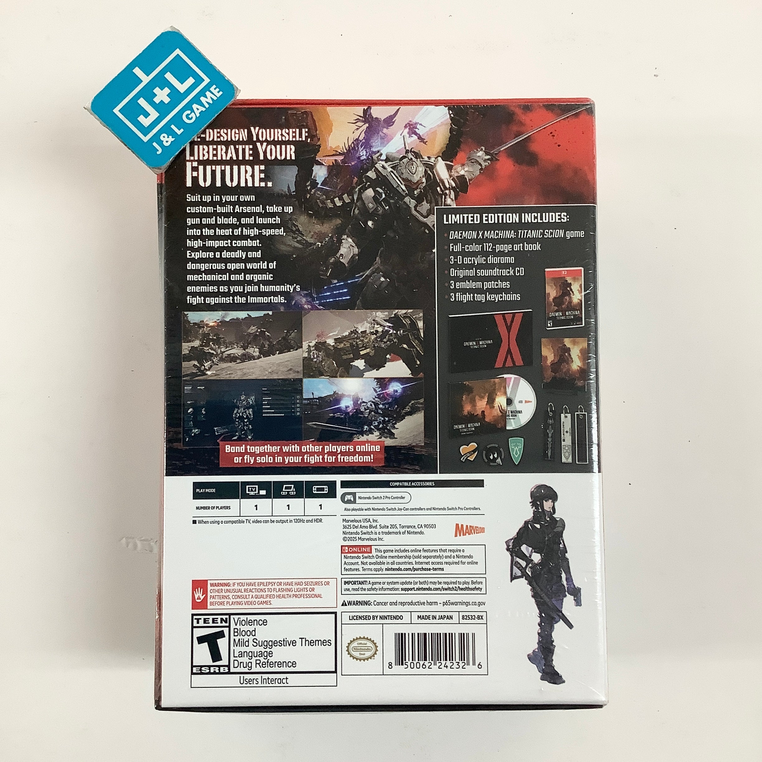 Daemon X Machina: Titanic Scion (Limited Edition) - (NS2) Nintendo Switch 2 Video Games Xseed Games