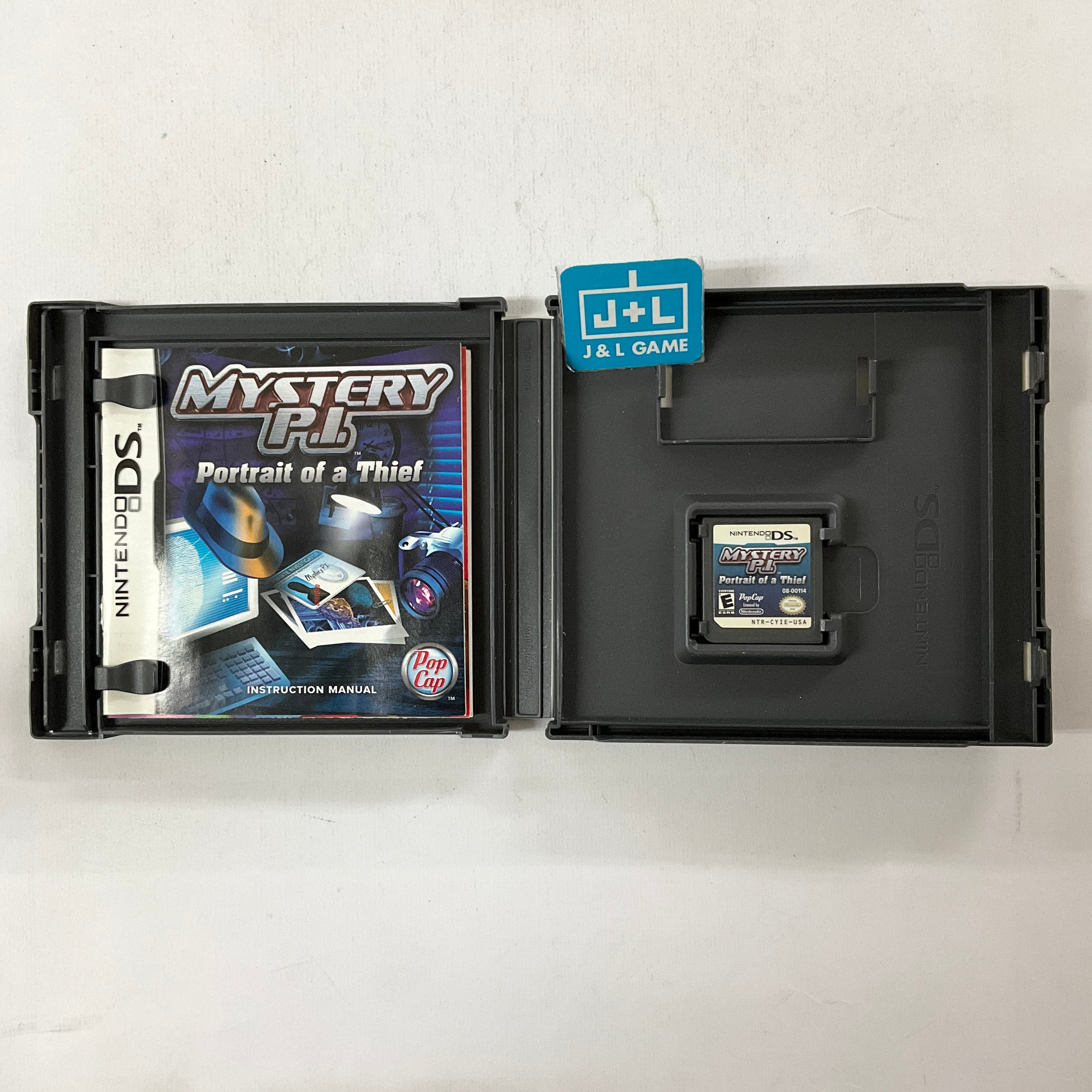 Mystery P.I.: Portrait of a Thief - (NDS) Nintendo DS [Pre-Owned] Video Games PopCap   