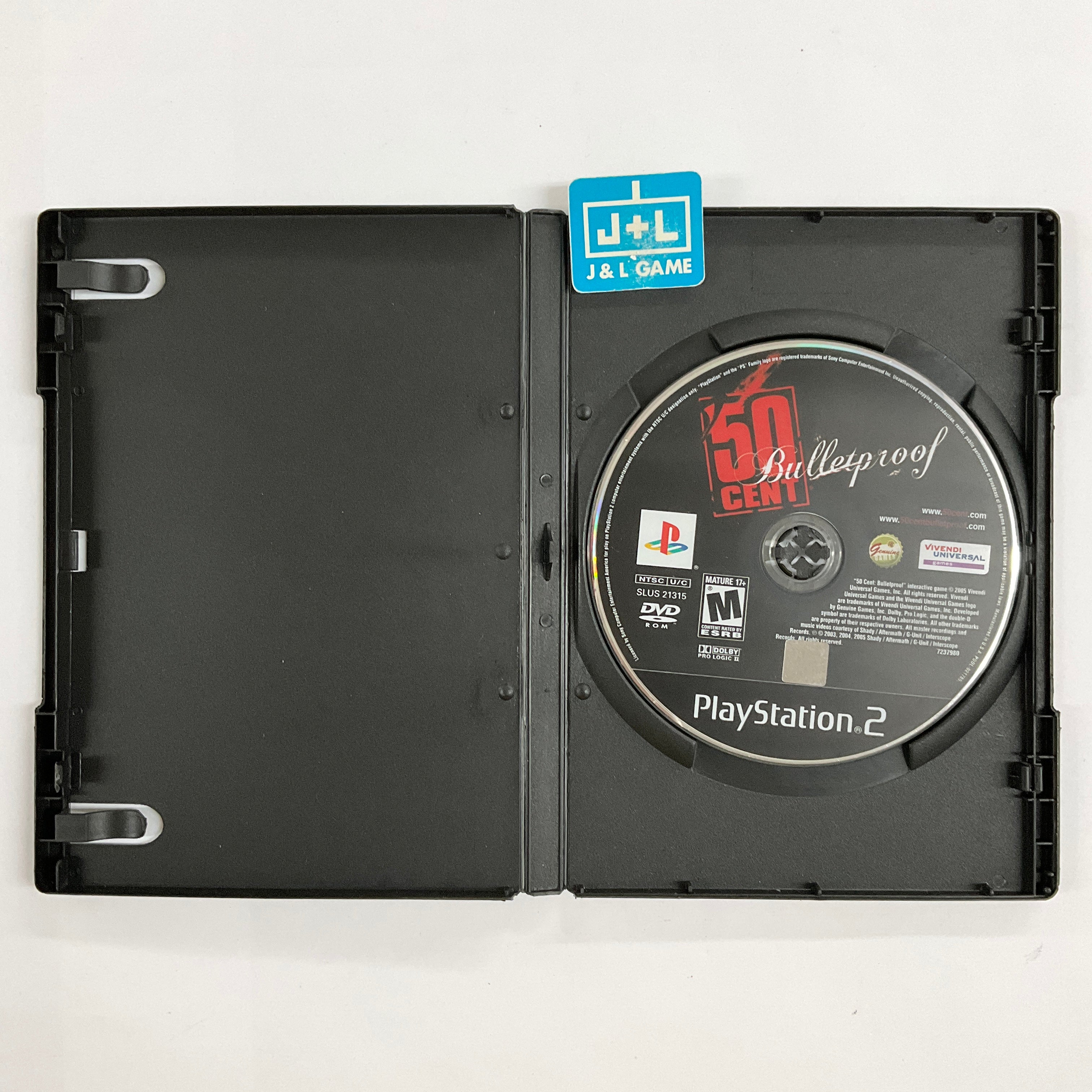 50 Cent: Bulletproof - (PS2) PlayStation 2 [Pre-Owned] Video Games Vivendi Universal   