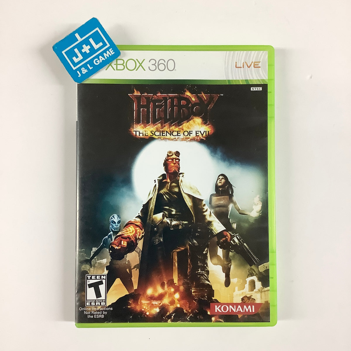 Hellboy: The Science of Evil - Xbox 360 [Pre-Owned] Video Games Konami