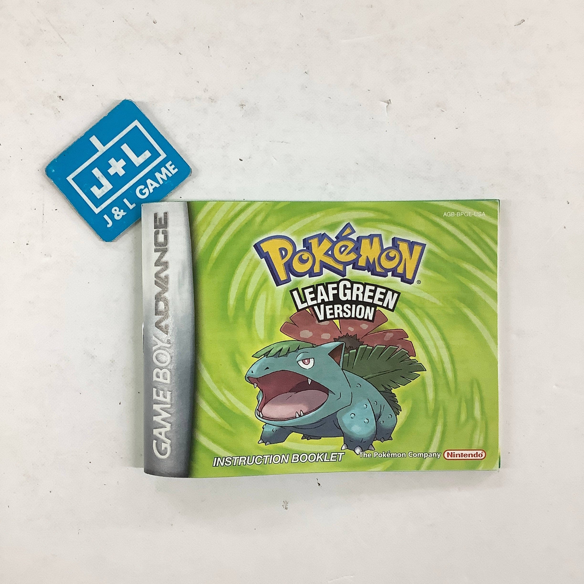Pokemon LeafGreen Version - (GBA) Game Boy Advance [Pre-Owned] Video Games Nintendo