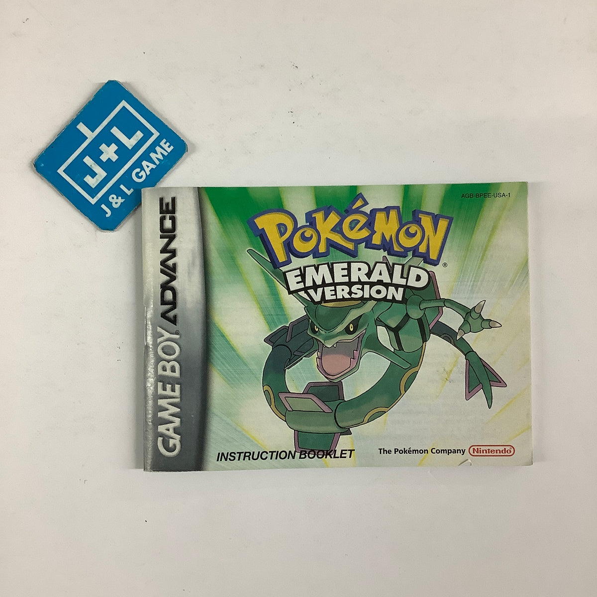 Pokemon Emerald Version - (GBA) Game Boy Advance [Pre-Owned] Video Games Nintendo