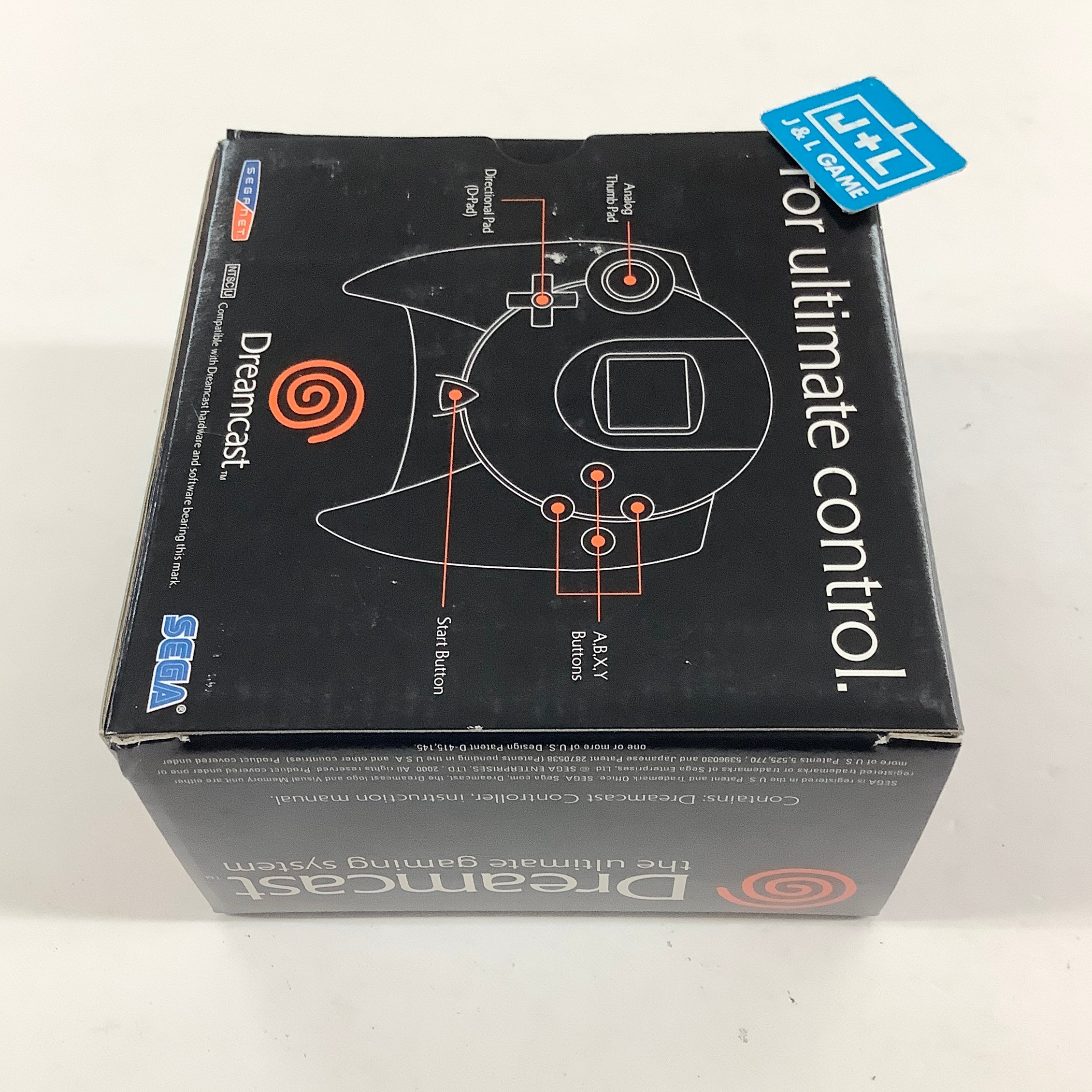 Sega Dreamcast Controller (Clear Blue) - Sega Dreamcast [Pre-Owned] Accessories SEGA