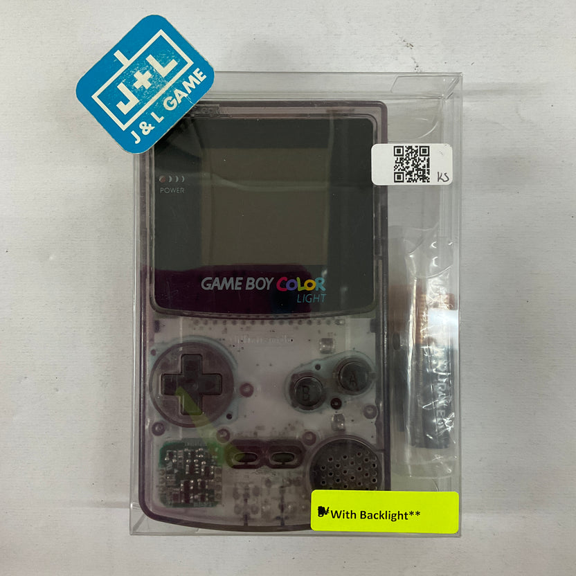 Nintendo Game Boy Color Console (Atomic Purple With Backlight) - (GBC ...