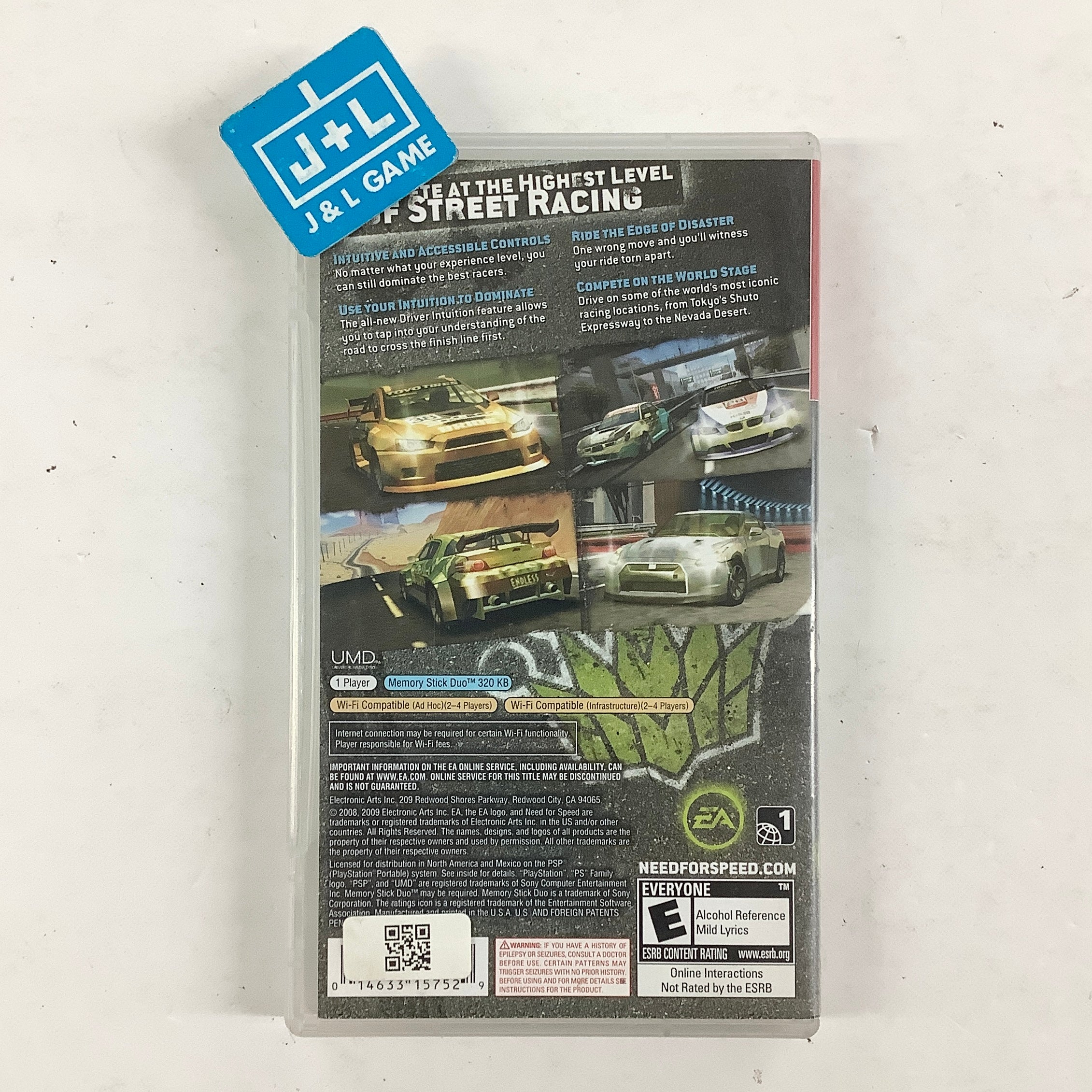 Need for Speed ProStreet (Greatest Hits) - SONY PSP [Pre-Owned] Video Games EA Games