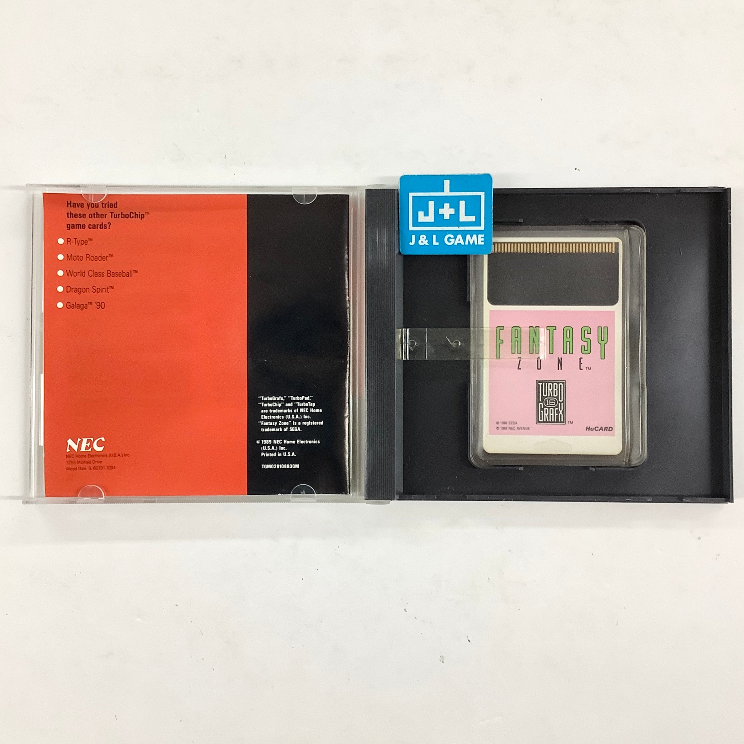 Fantasy Zone - (TG16) TurboGrafx-16 [Pre-Owned] Video Games NEC Interchannel