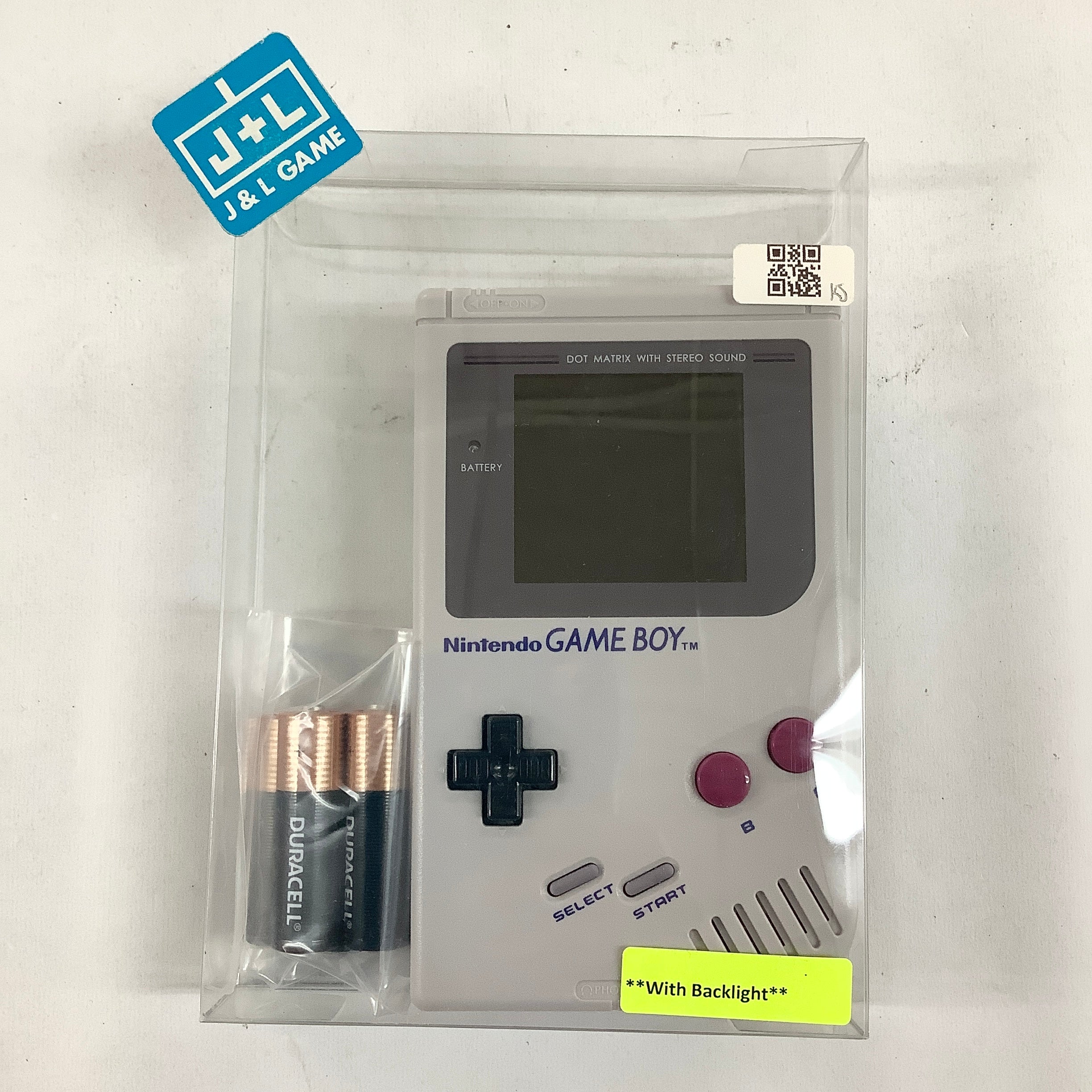 Nintendo Game Boy (Gray With Backlight) - (GB) Game Boy [Pre-Owned] Consoles Nintendo