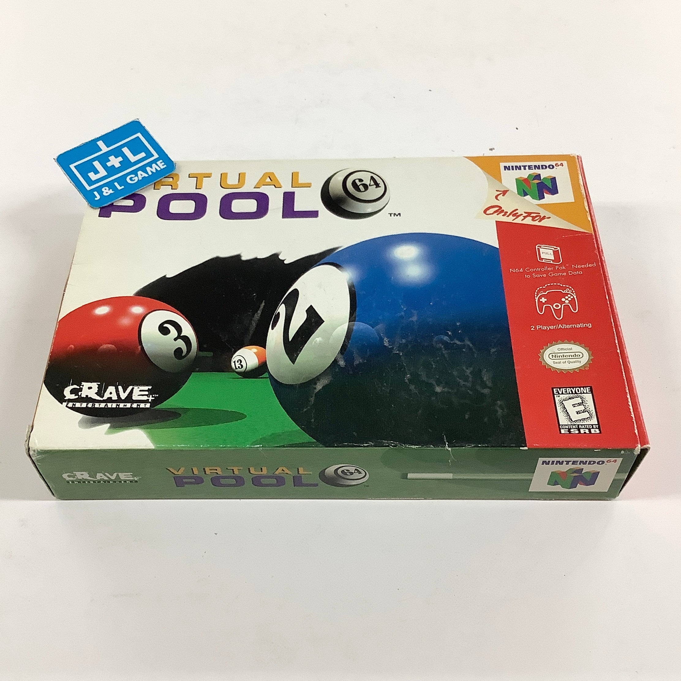 Virtual Pool 64 - (N64) Nintendo 64 [Pre-Owned] Video Games Crave