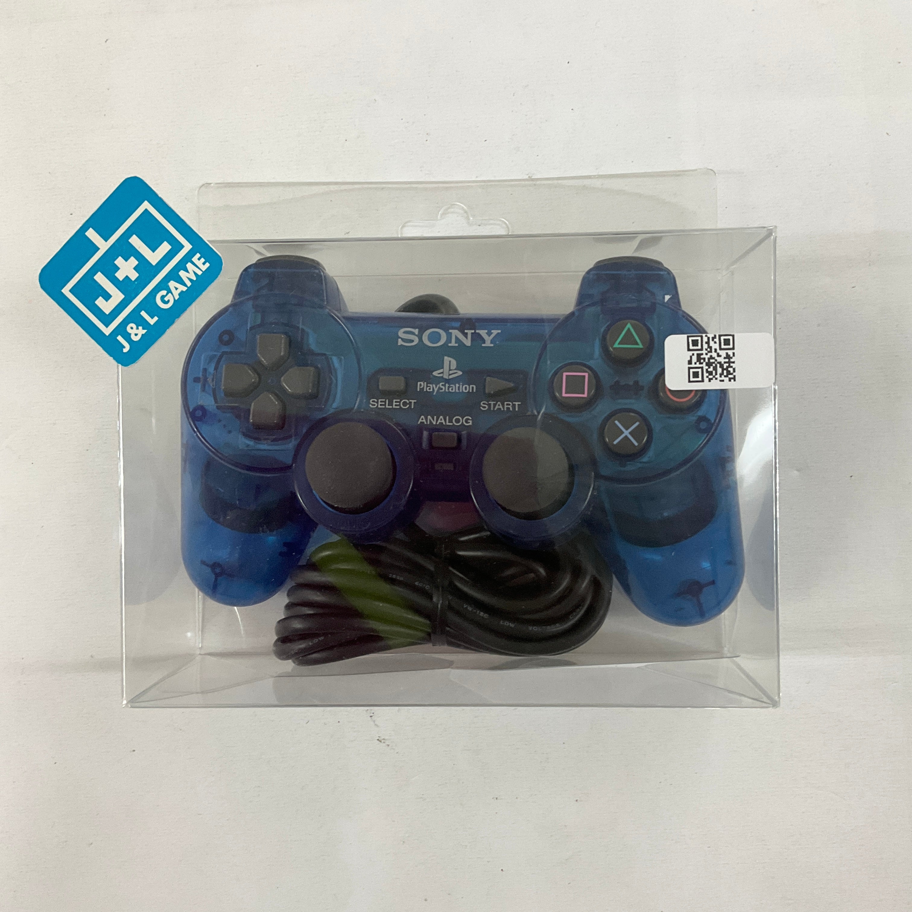 Sony DualShock 2 Controller (Clear Blue) - (PS2) PlayStation 2 [Pre-Owned] Accessories Sony   
