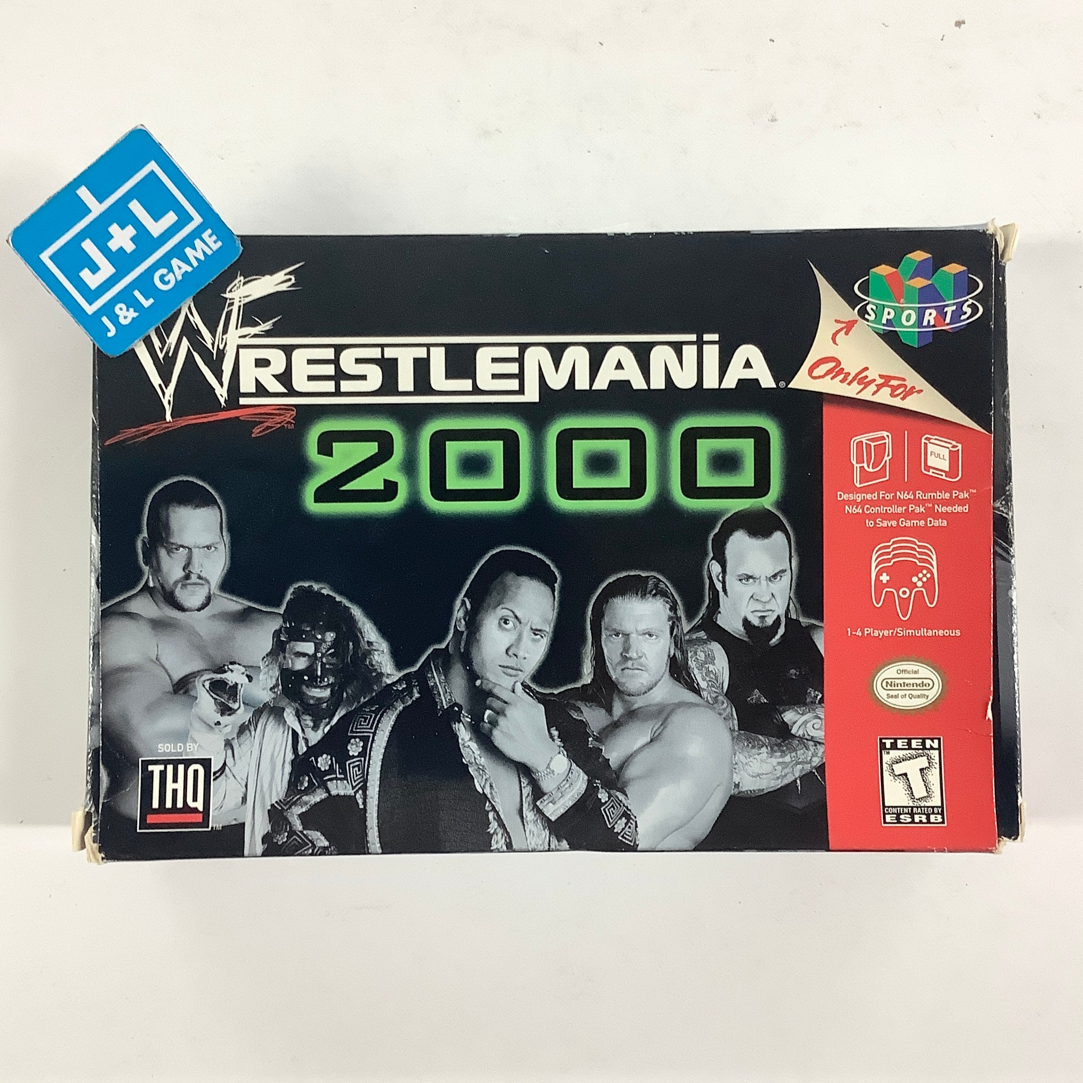 WWF WrestleMania 2000 - (N64) Nintendo 64 [Pre-Owned]