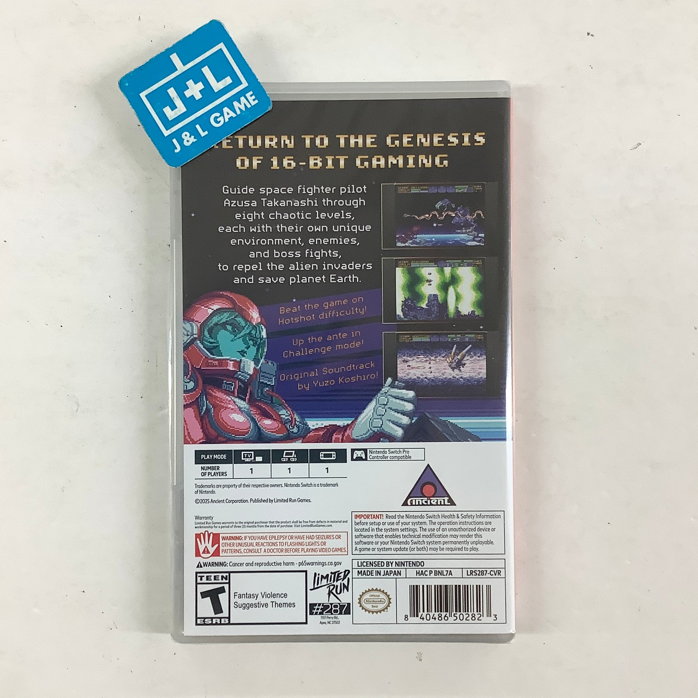 Earthion (Limited Run #287) - (NSW) Nintendo Switch Video Games Limited Run Games