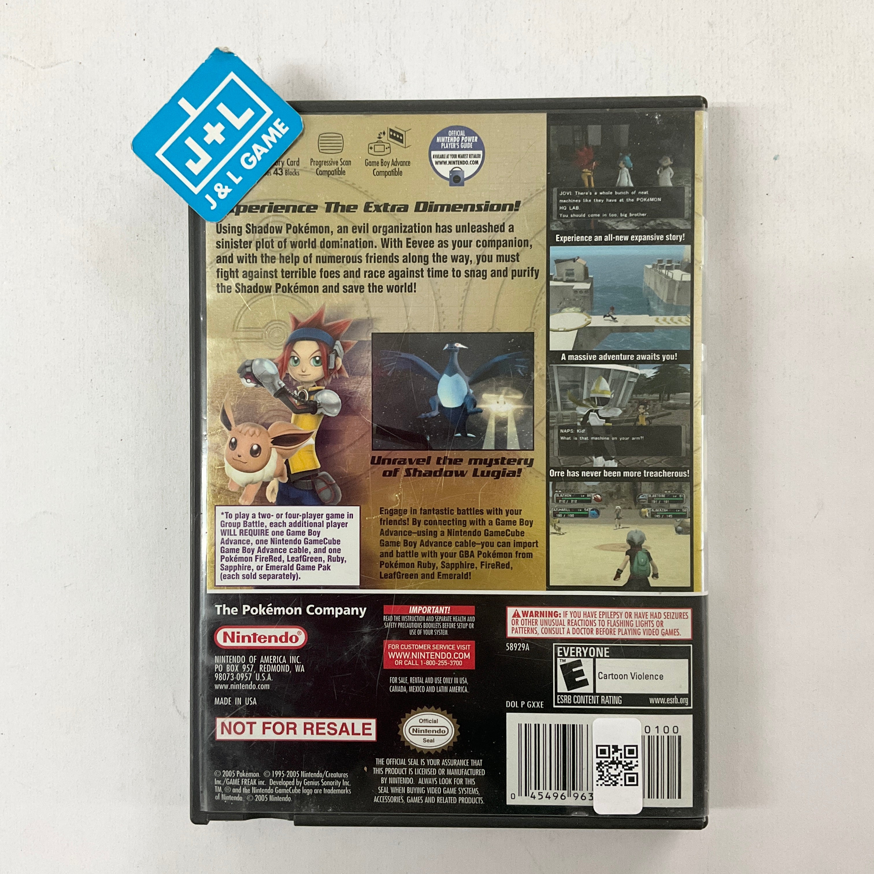 Pokemon XD: Gale of Darkness - (GC) GameCube [Pre-Owned] Video Games Nintendo