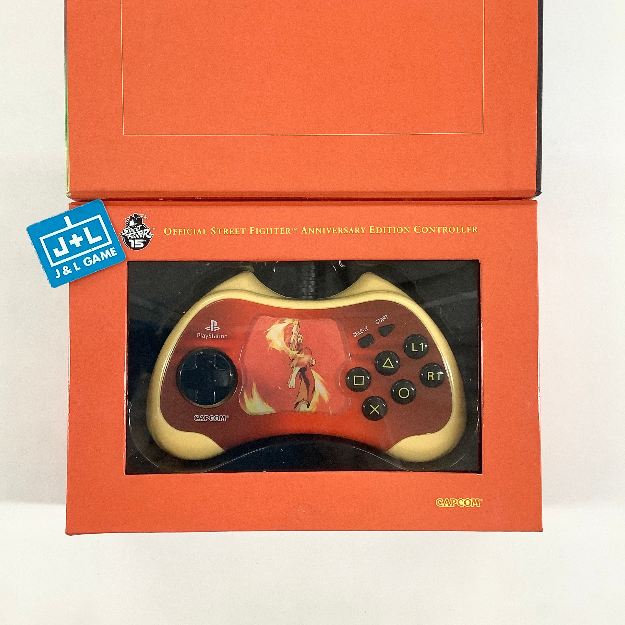 PlayStation 2 Street Fighter 15th Anniversary Edition Controller ( KEN ) - (PS2) PlayStation 2 ( European Import ) [Pre-Owned] Accessories Capcom
