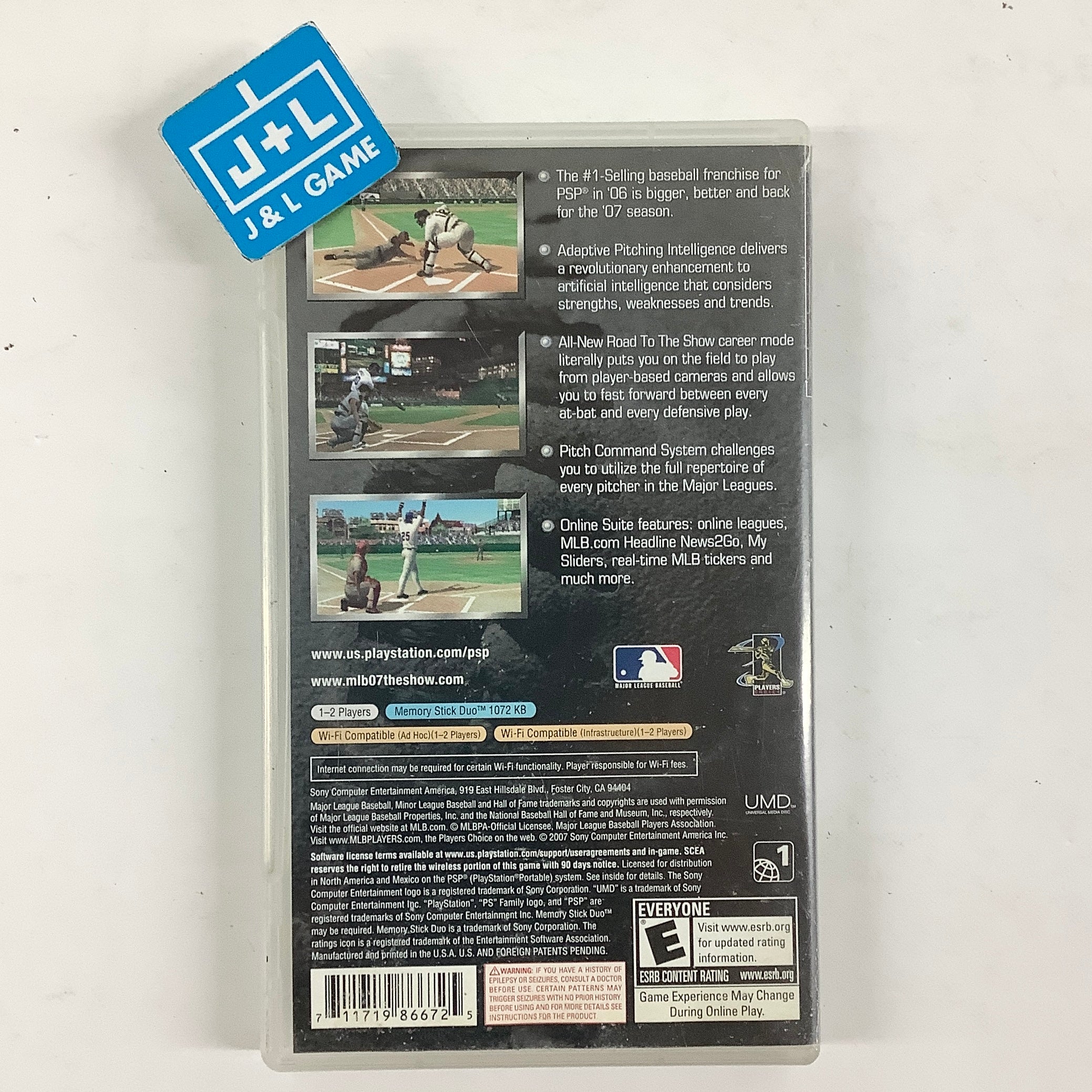 MLB 07: The Show - SONY PSP [Pre-Owned] Video Games SCEA