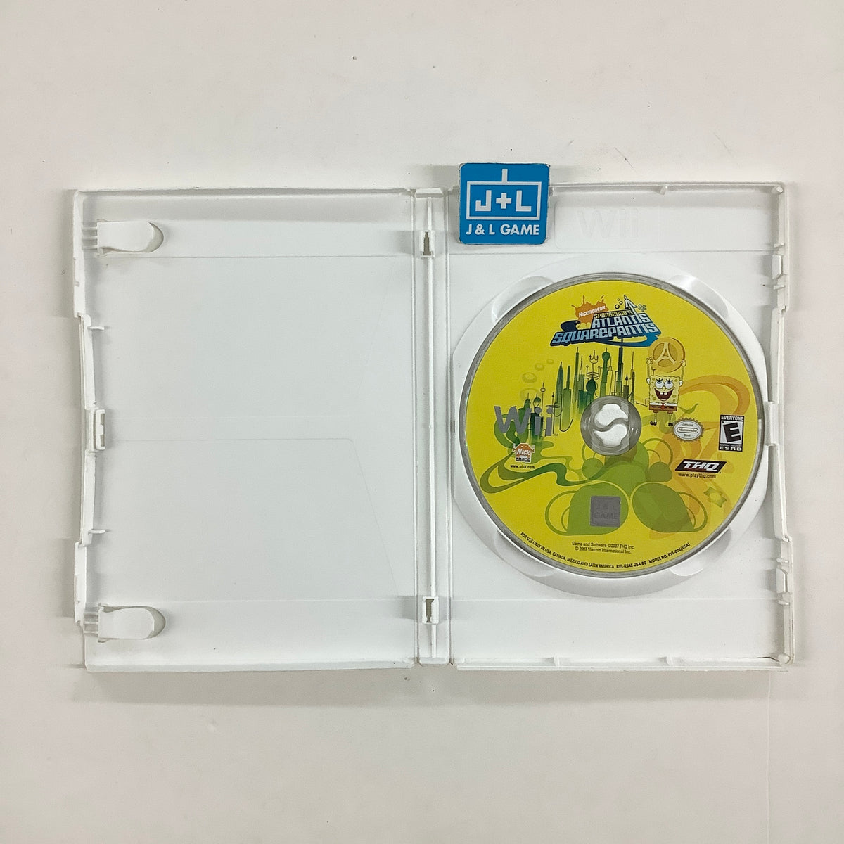 Spongebob's: Atlantis Squarepantis - Nintendo Wii [Pre-Owned] Video Games THQ
