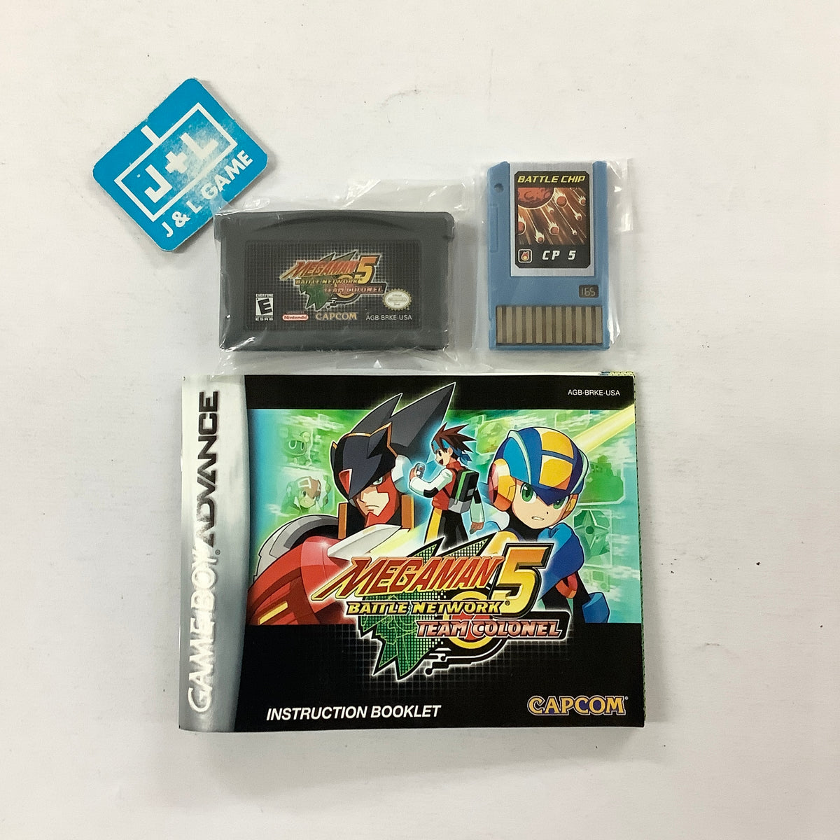 Battle Network Colonel Mega Man Battle Network 5: Team Colonel - (GBA) Game Boy Advance [Pre ...