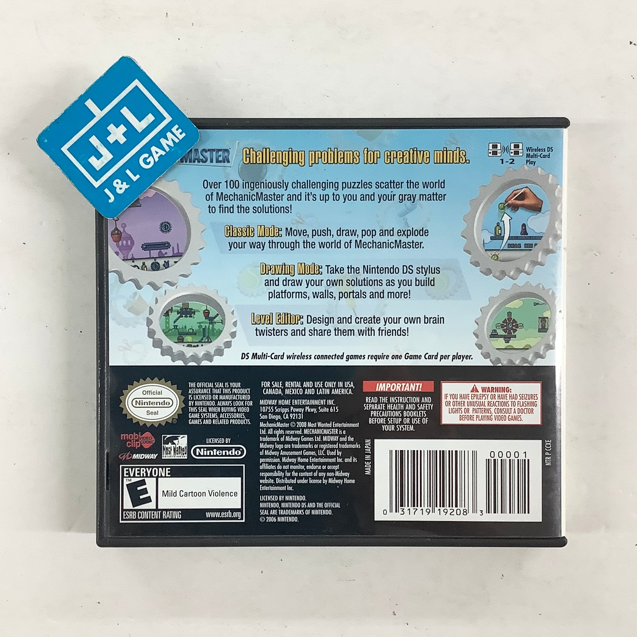 Mechanic Master - (NDS) Nintendo DS [Pre-Owned] Video Games Midway