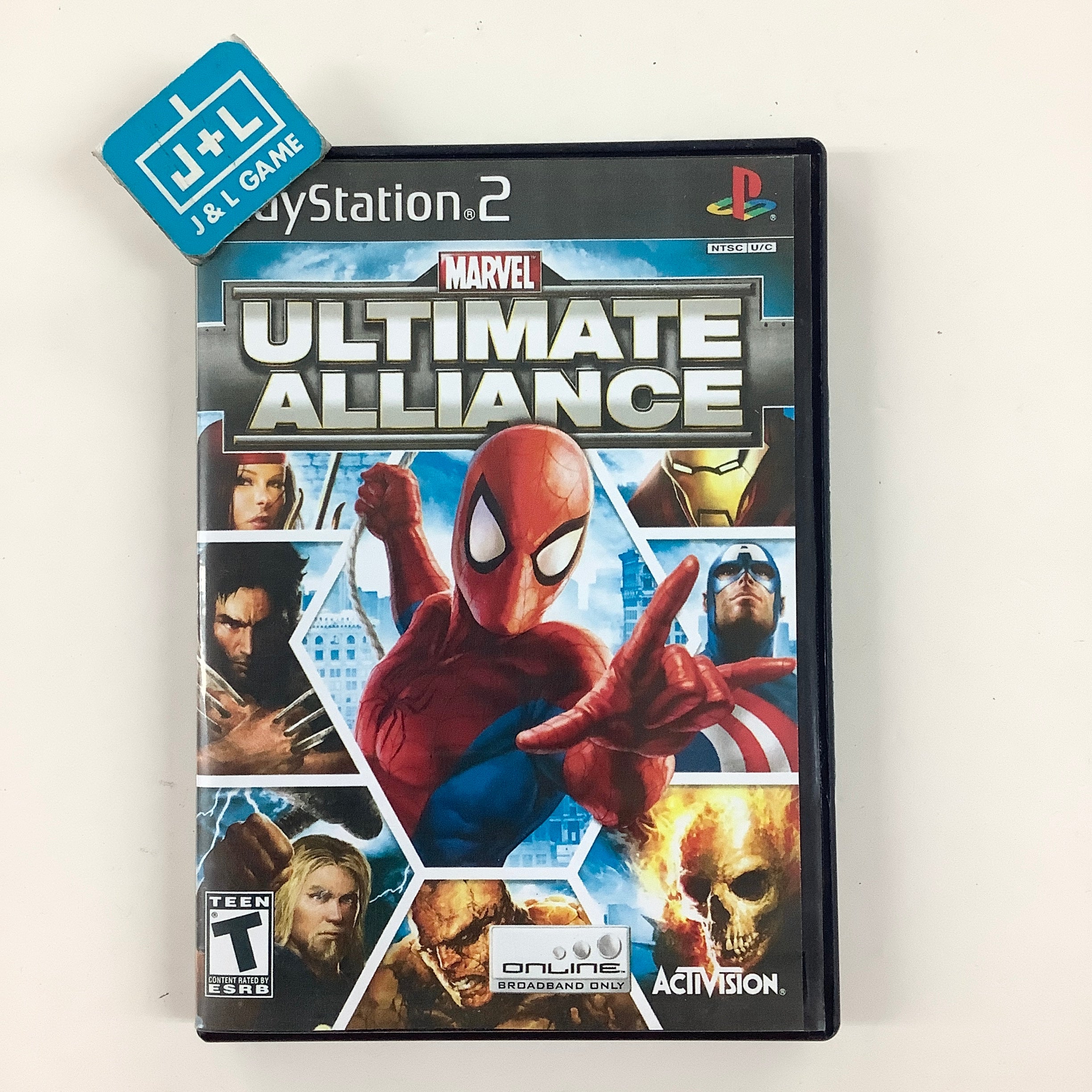 Marvel: Ultimate Alliance - (PS2) PlayStation 2 [Pre-Owned] Video Games Activision