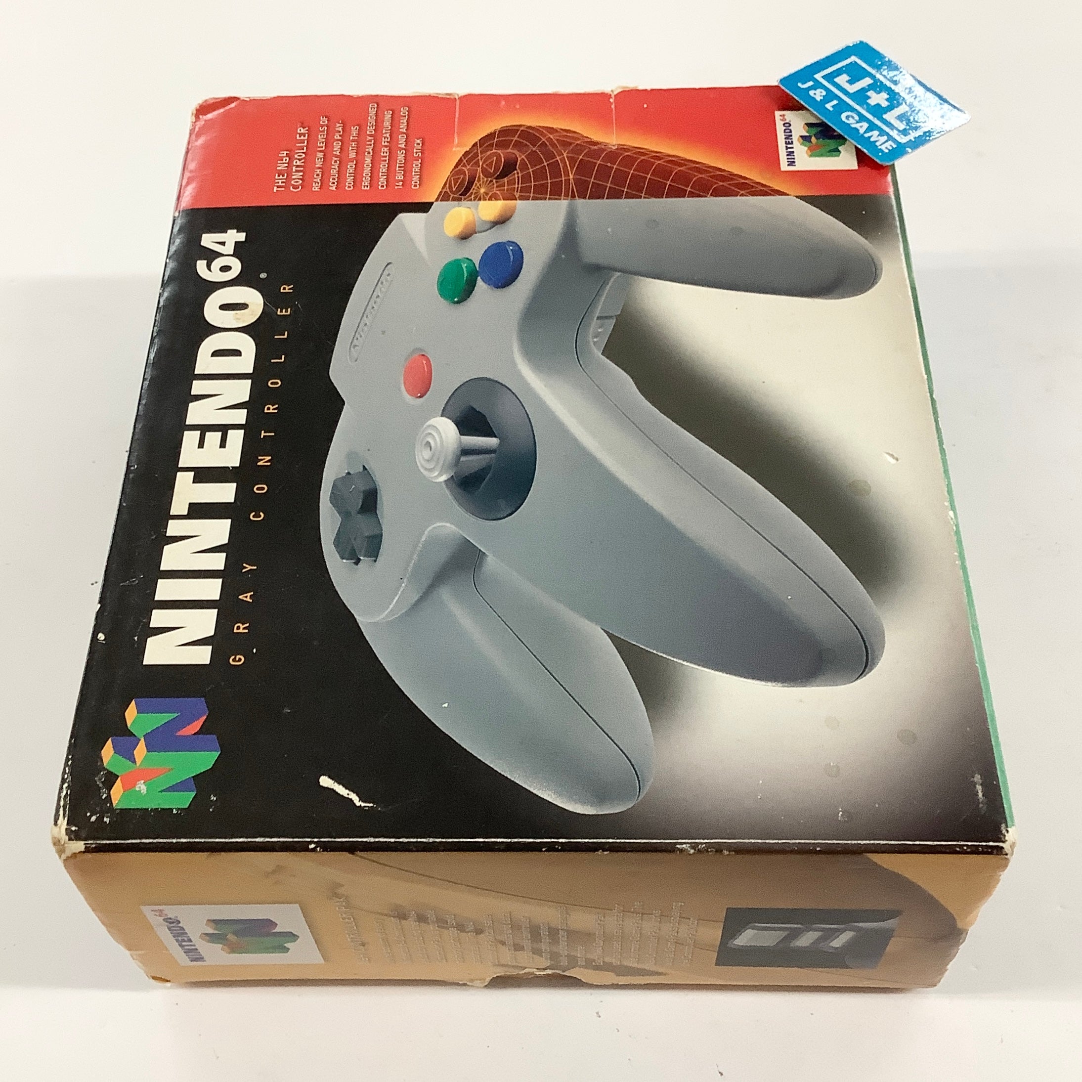 Nintendo 64 Controller (Gray) - (N64) Nintendo 64 [Pre-Owned] Accessories Nintendo