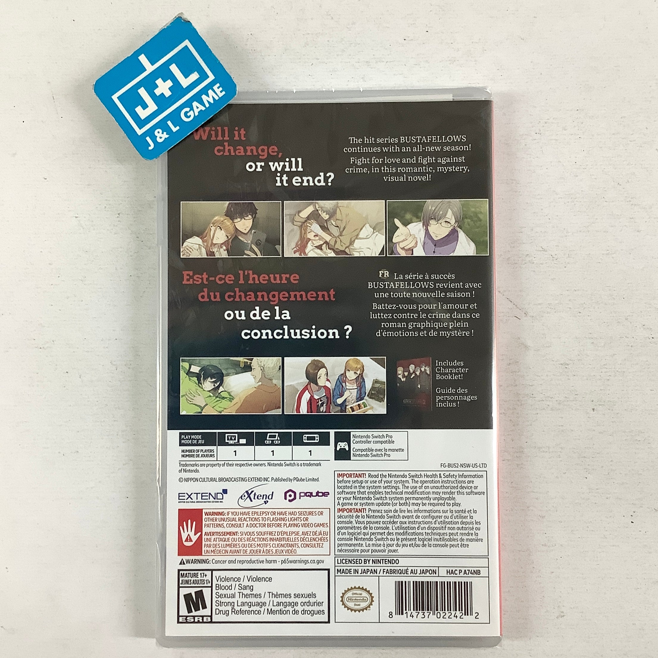 Bustafellows Season 2 - (NSW) Nintendo Switch Video Games PQube