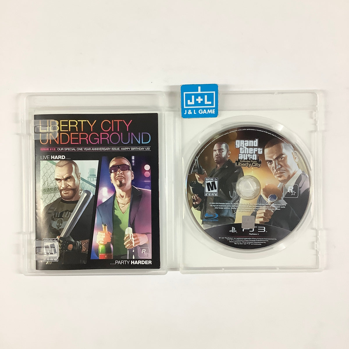 Grand Theft Auto: Episodes from Liberty City - (PS3) PlayStation 3 [Pre-Owned] Video Games Rockstar Games