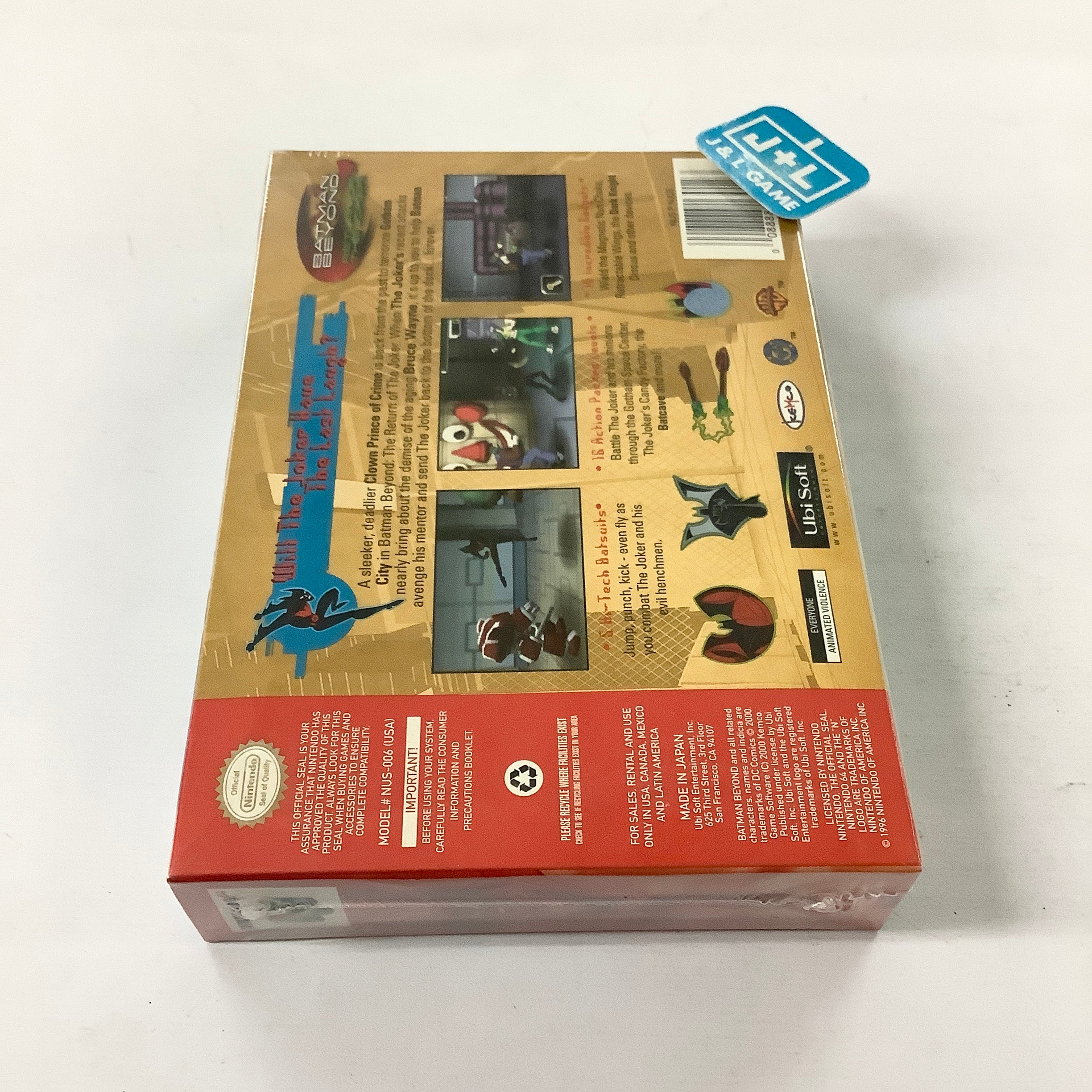 Batman Beyond: Return of the Joker - (N64) Nintendo 64 Video Games Ubisoft   