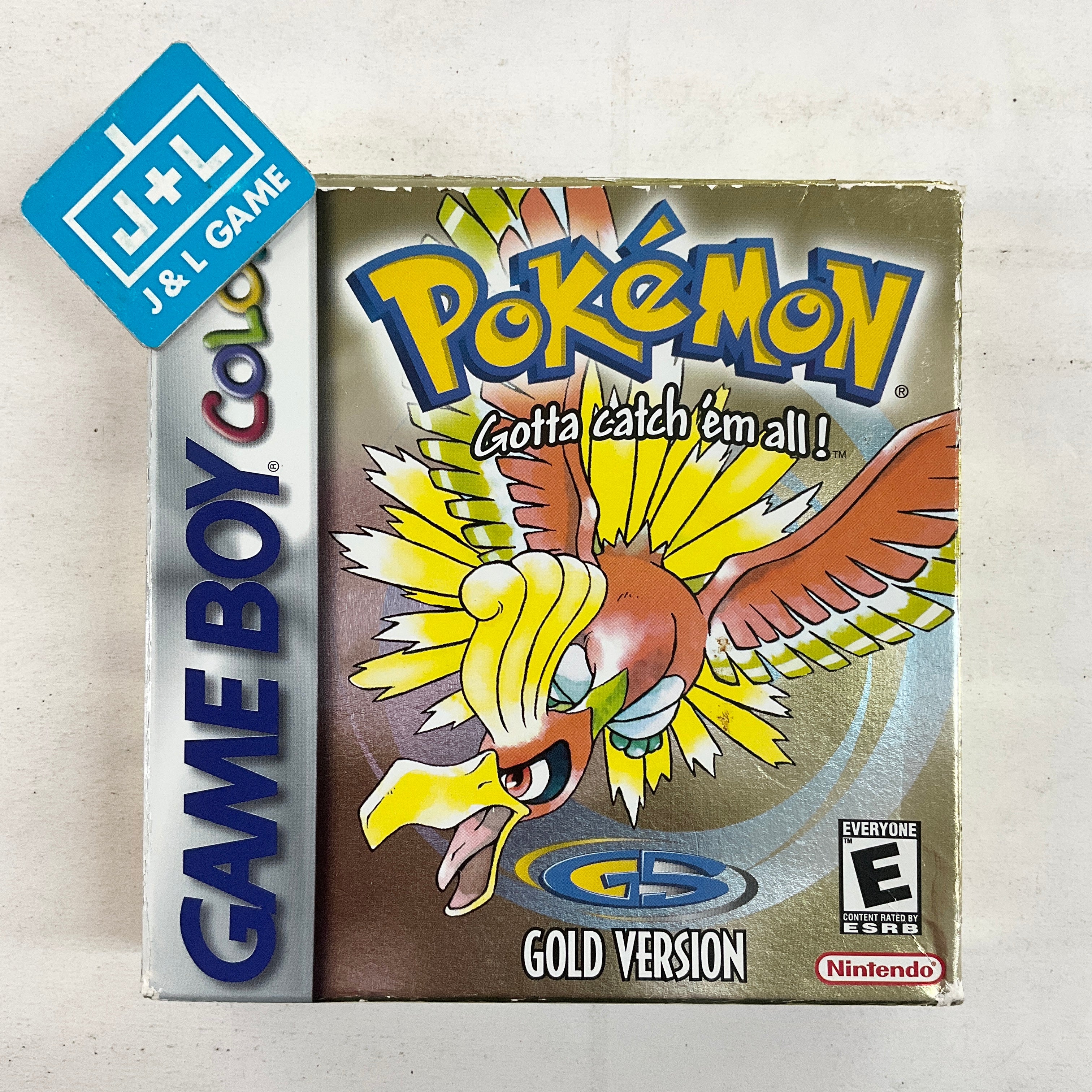 Pokemon Gold Version - (GBC) Game Boy Color [Pre-Owned] Video Games Nintendo