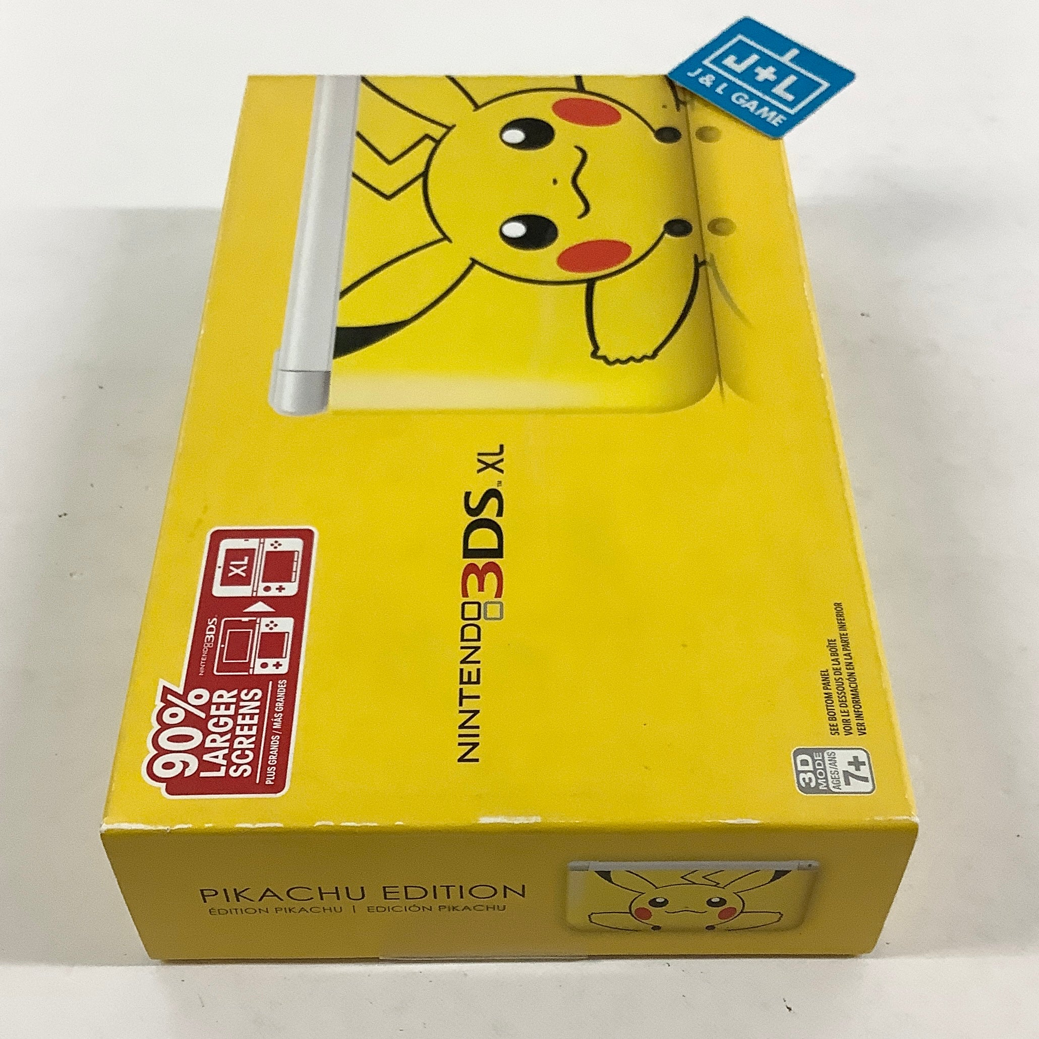 Nintendo 3DS XL Console (Yellow Pikachu Edition) - Nintendo 3DS Consoles Nintendo