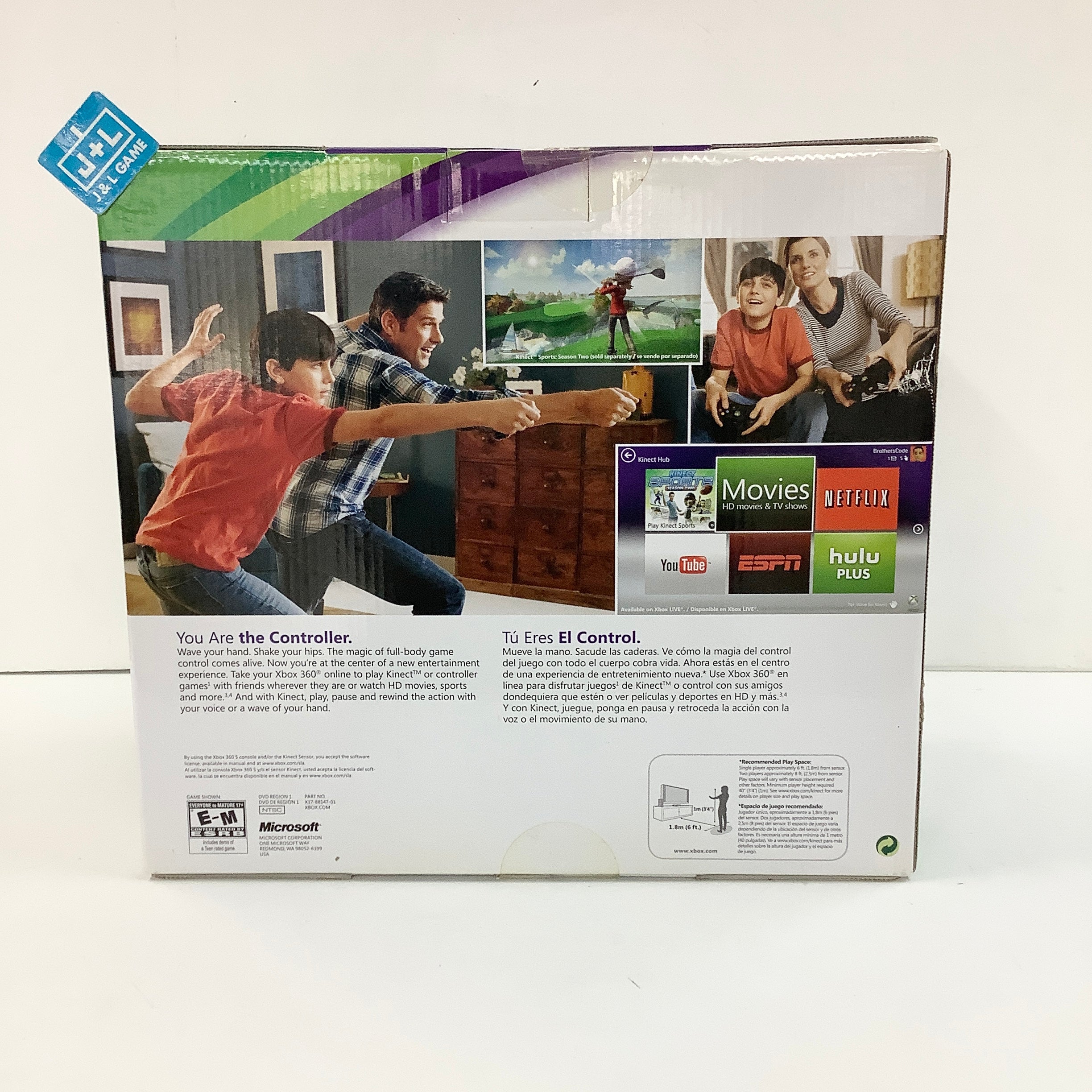 Xbox 360 4GB Console with Kinect (Black Bundle) - Xbox 360 Consoles Xbox