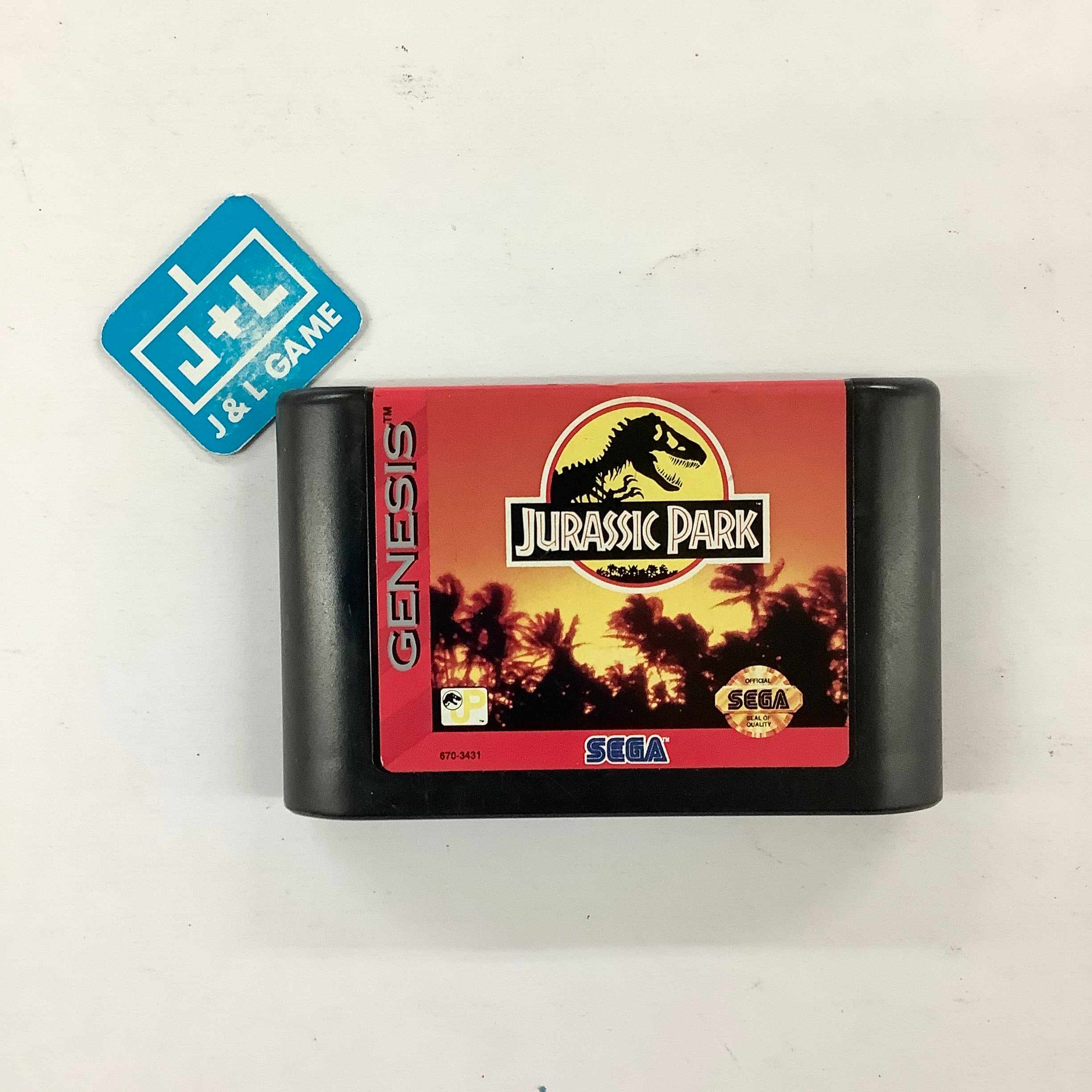 Jurassic Park - (SG) SEGA Genesis [Pre-Owned] Video Games Sega   