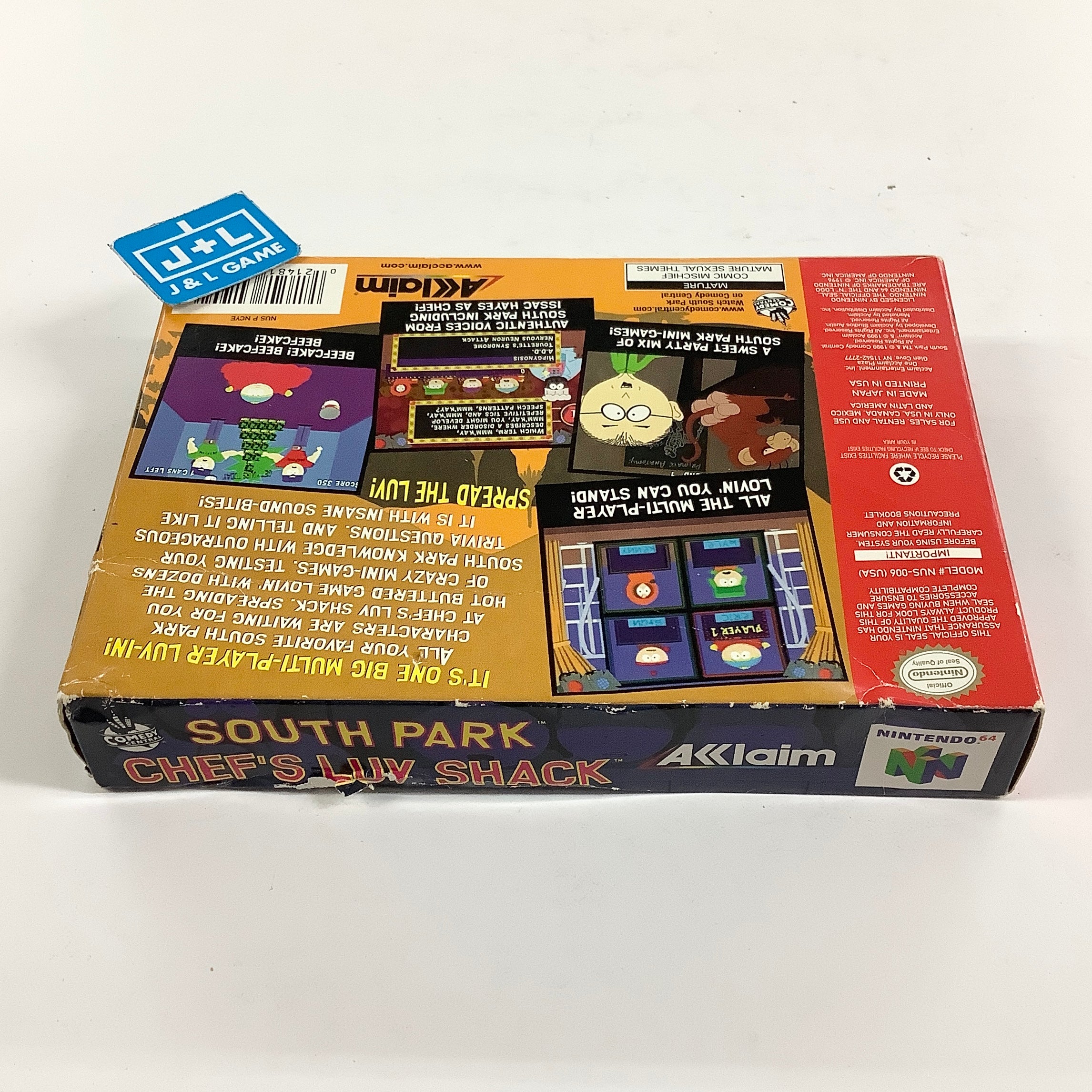 South Park: Chef's Luv Shack - (N64) Nintendo 64 [Pre-Owned]