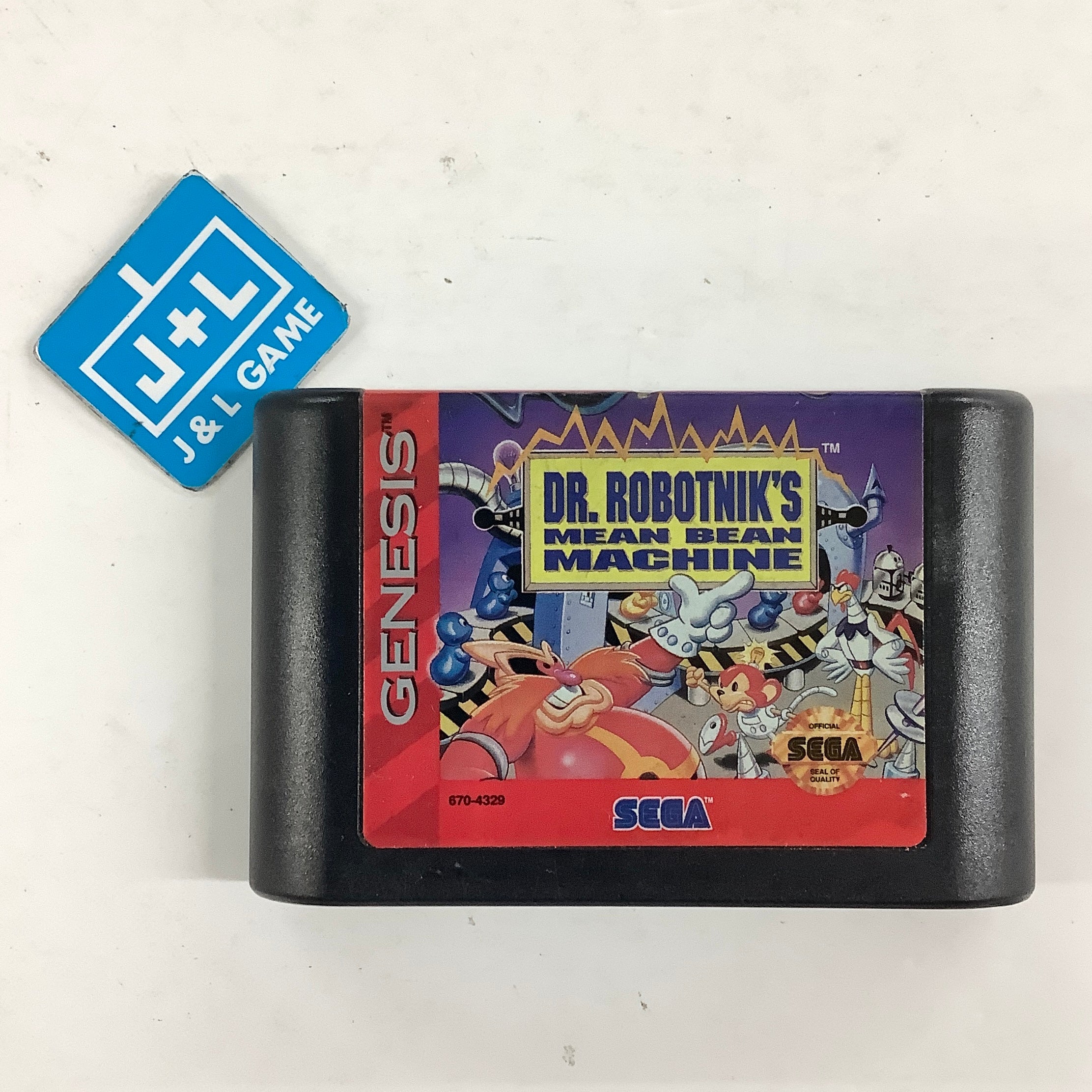 Dr. Robotnik's Mean Bean Machine - (SG) SEGA Genesis [Pre-Owned] Video Games Sega
