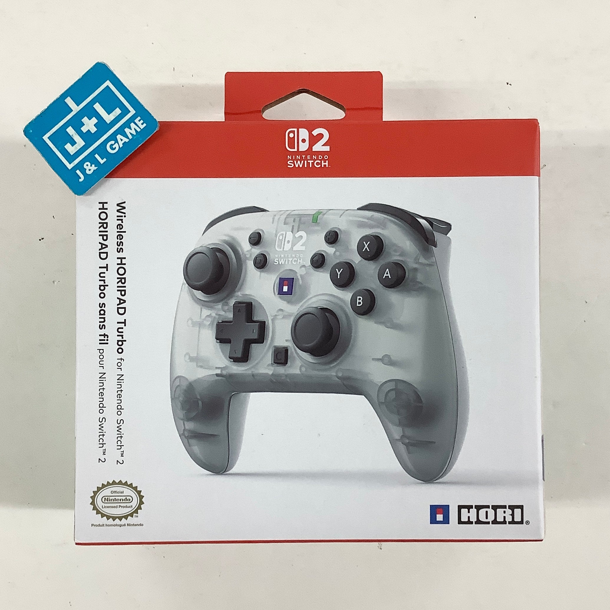 HORI Wireless HORIPAD Turbo (Frost) - (NS2) Nintendo Switch 2 ACCESSORIES HORI