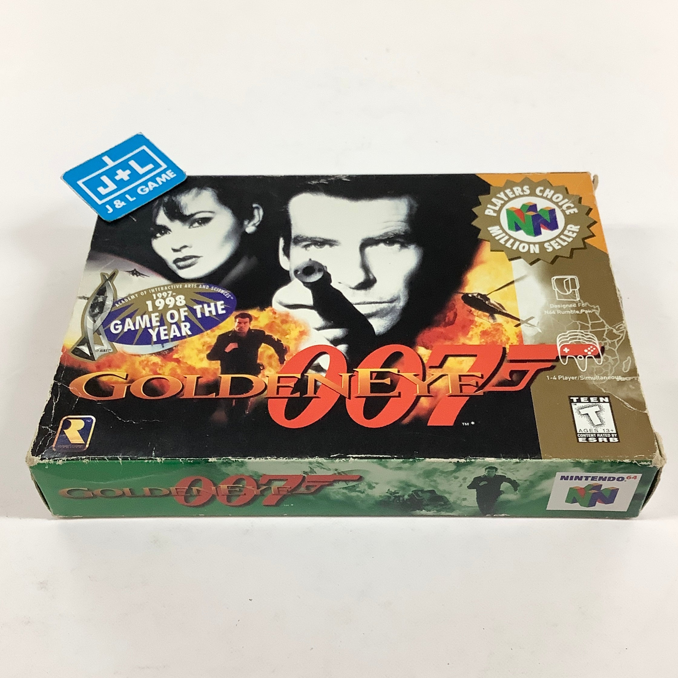GoldenEye 007 (Player's Choice) - (N64) Nintendo 64 [Pre-Owned] Video Games Nintendo