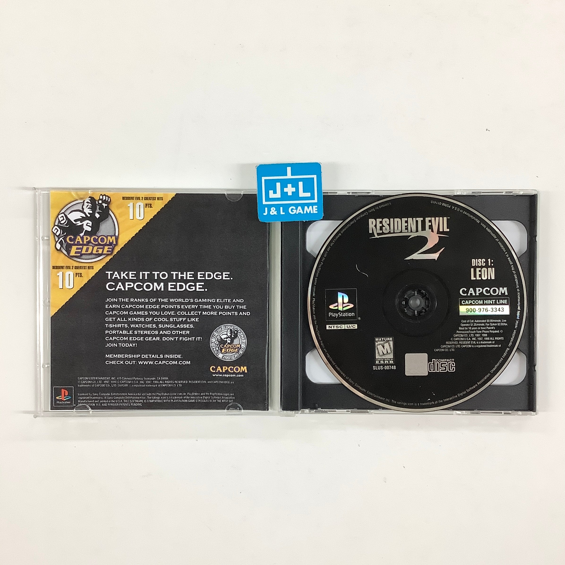 Resident Evil 2 (Greatest Hits) - (PS1) PlayStation 1 [Pre-Owned] Video Games Capcom