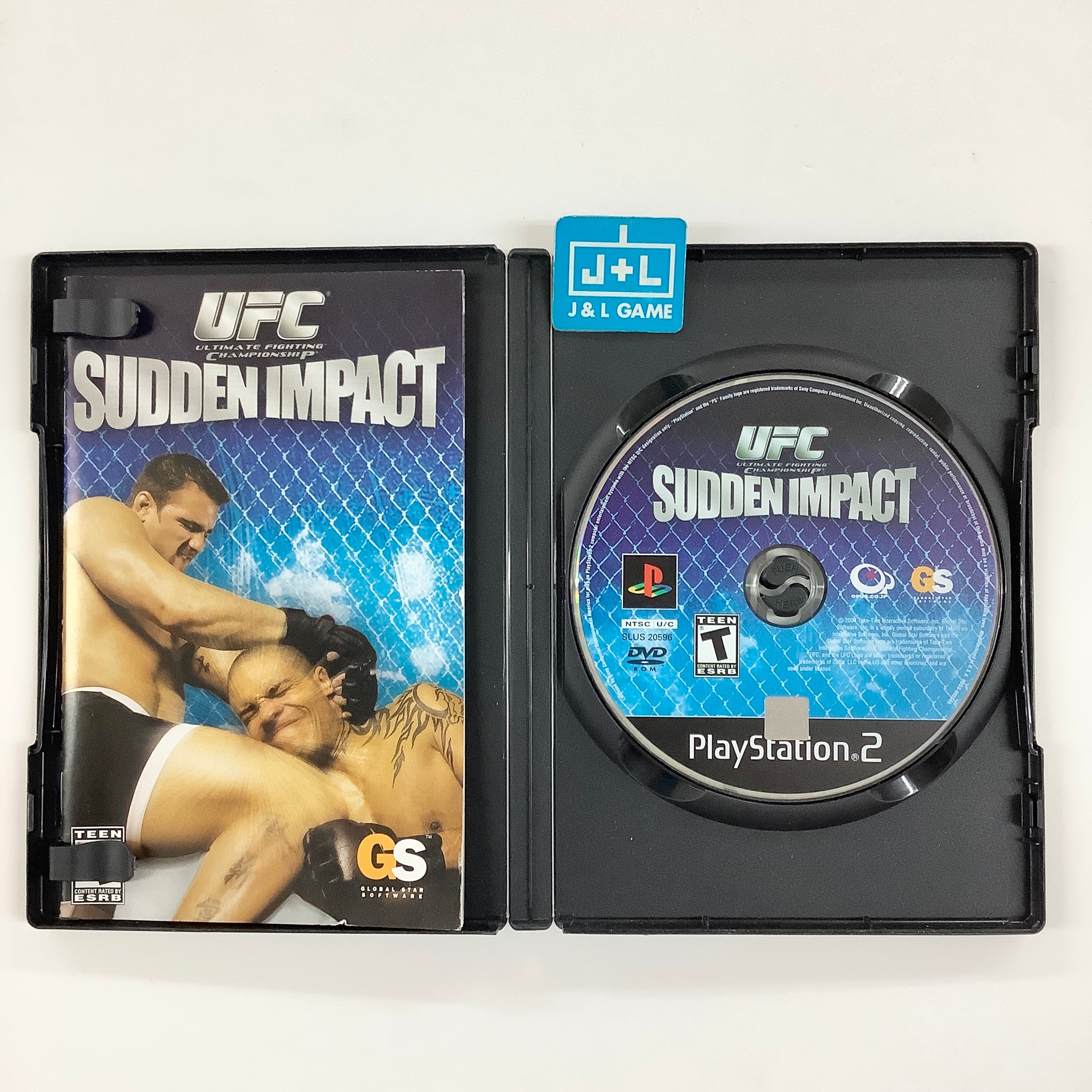 UFC: Sudden Impact - (PS2) PlayStation 2 [Pre-Owned] Video Games Global Star Software