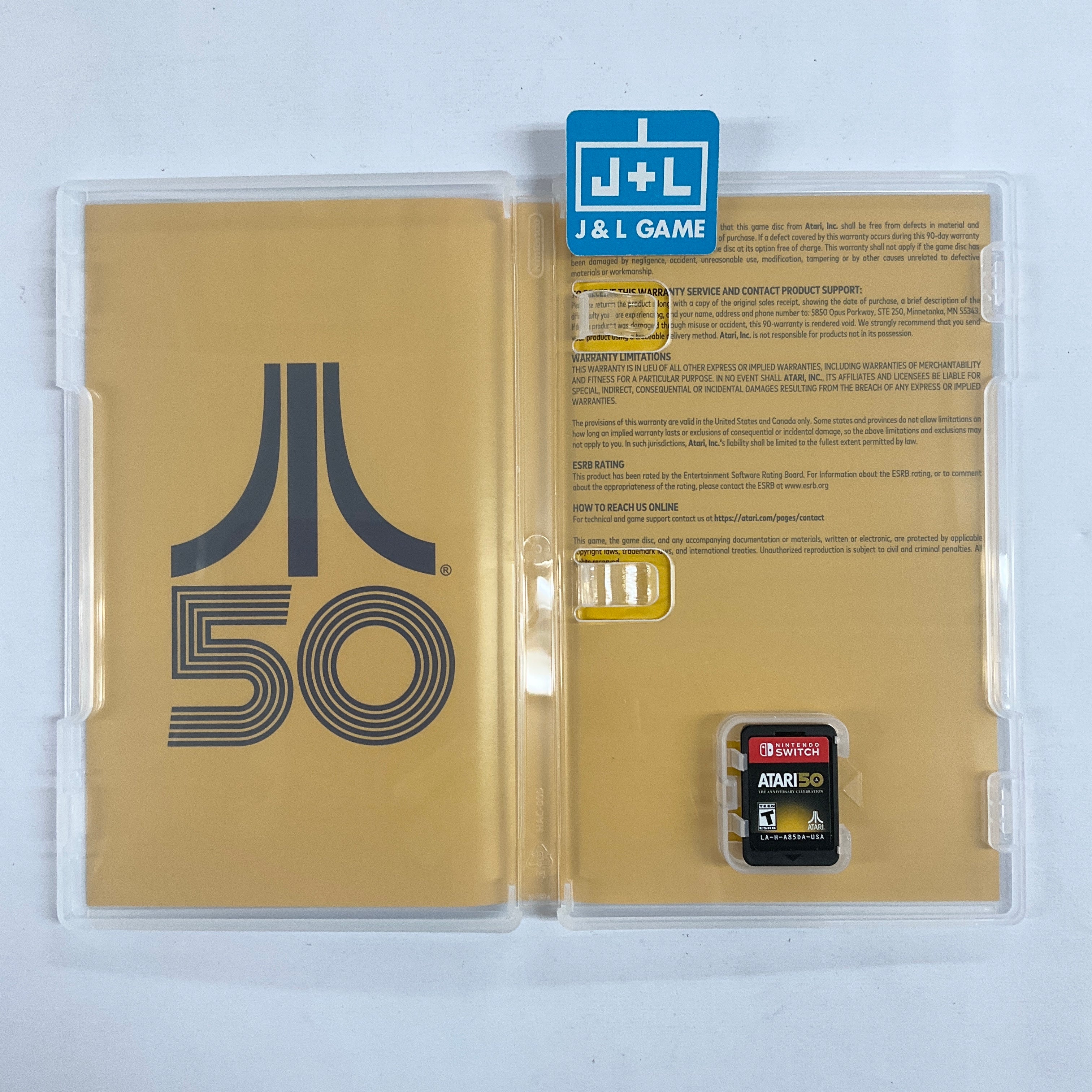 Atari 50: The Anniversary Celebration - (NSW) Nintendo Switch [Pre-Own ...