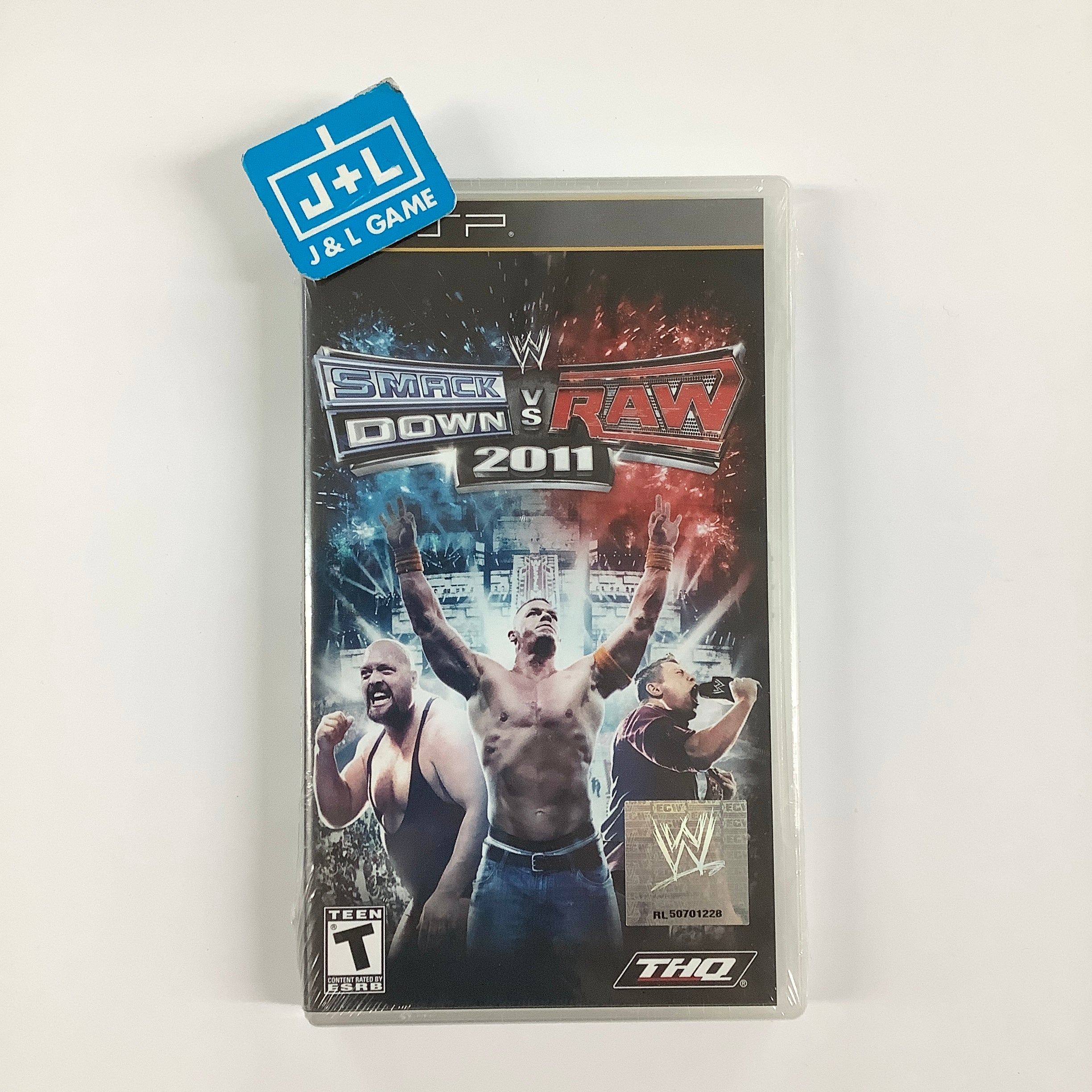 WWE SmackDown vs. Raw 2011 - Sony PSP Video Games THQ