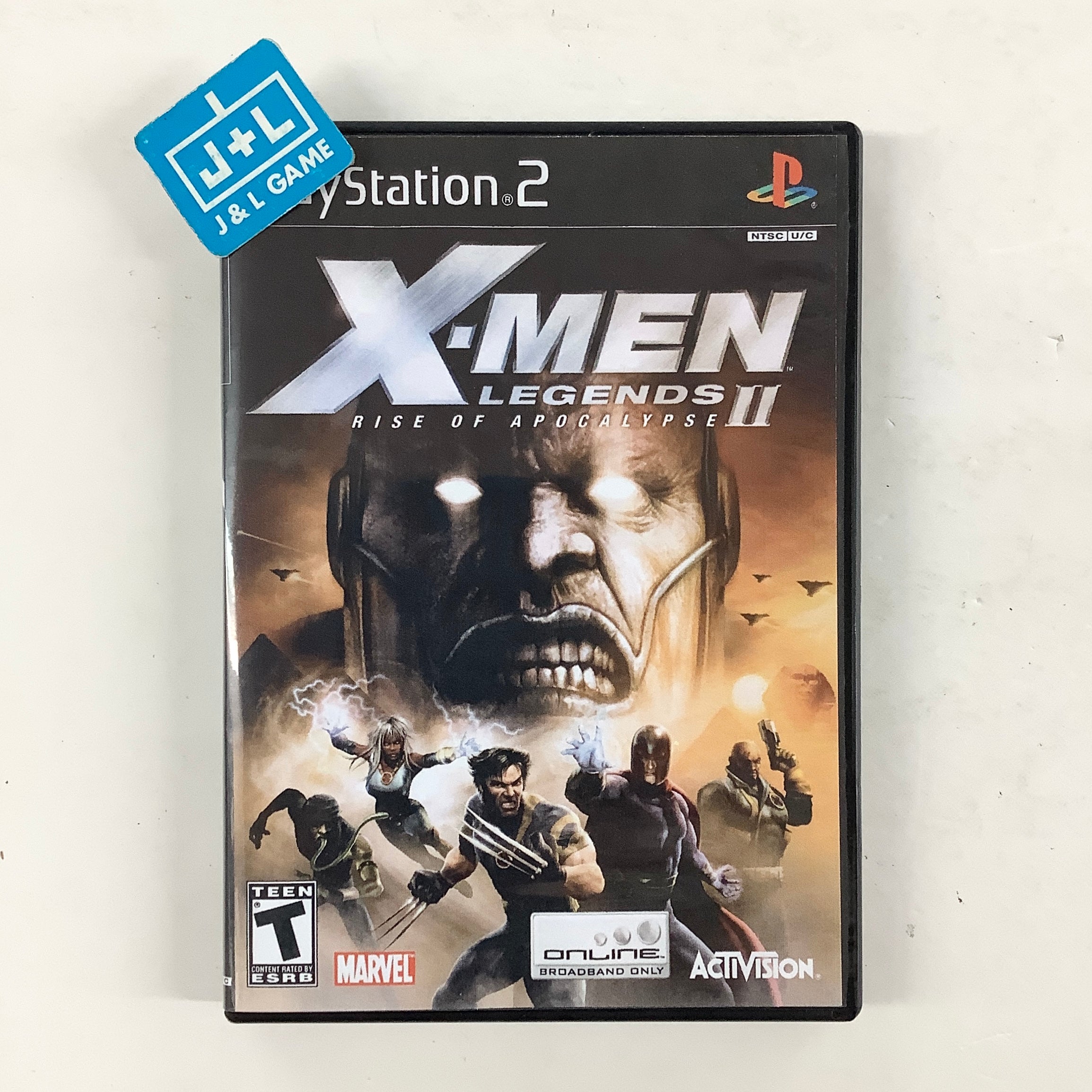 X-Men Legends II: Rise of Apocalypse - (PS2) PlayStation 2 [Pre-Owned] Video Games Activision