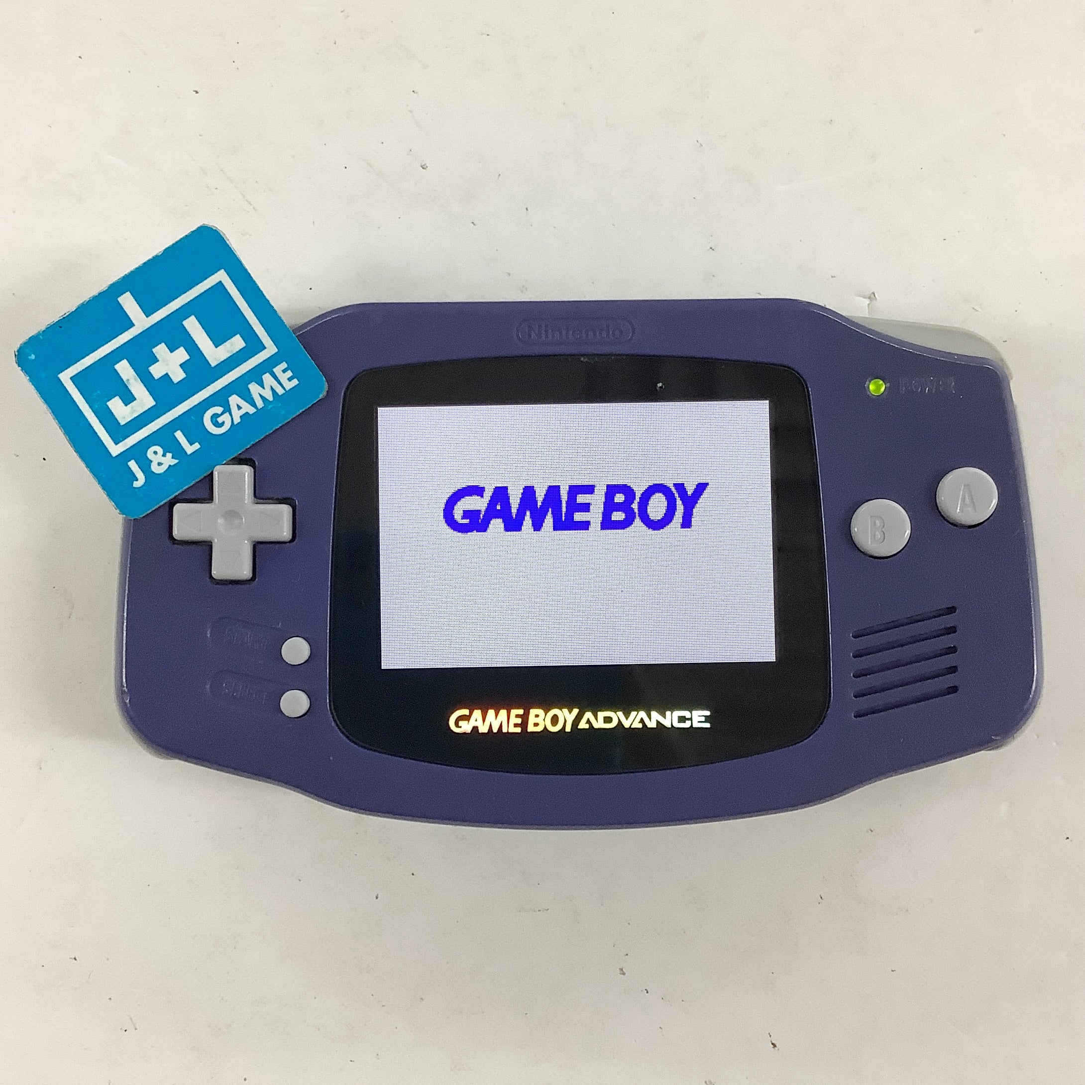 Nintendo Game Boy Advance Console (Indigo With Backlight) - (GBA) Game Boy Advance [Pre-Owned] Consoles Nintendo