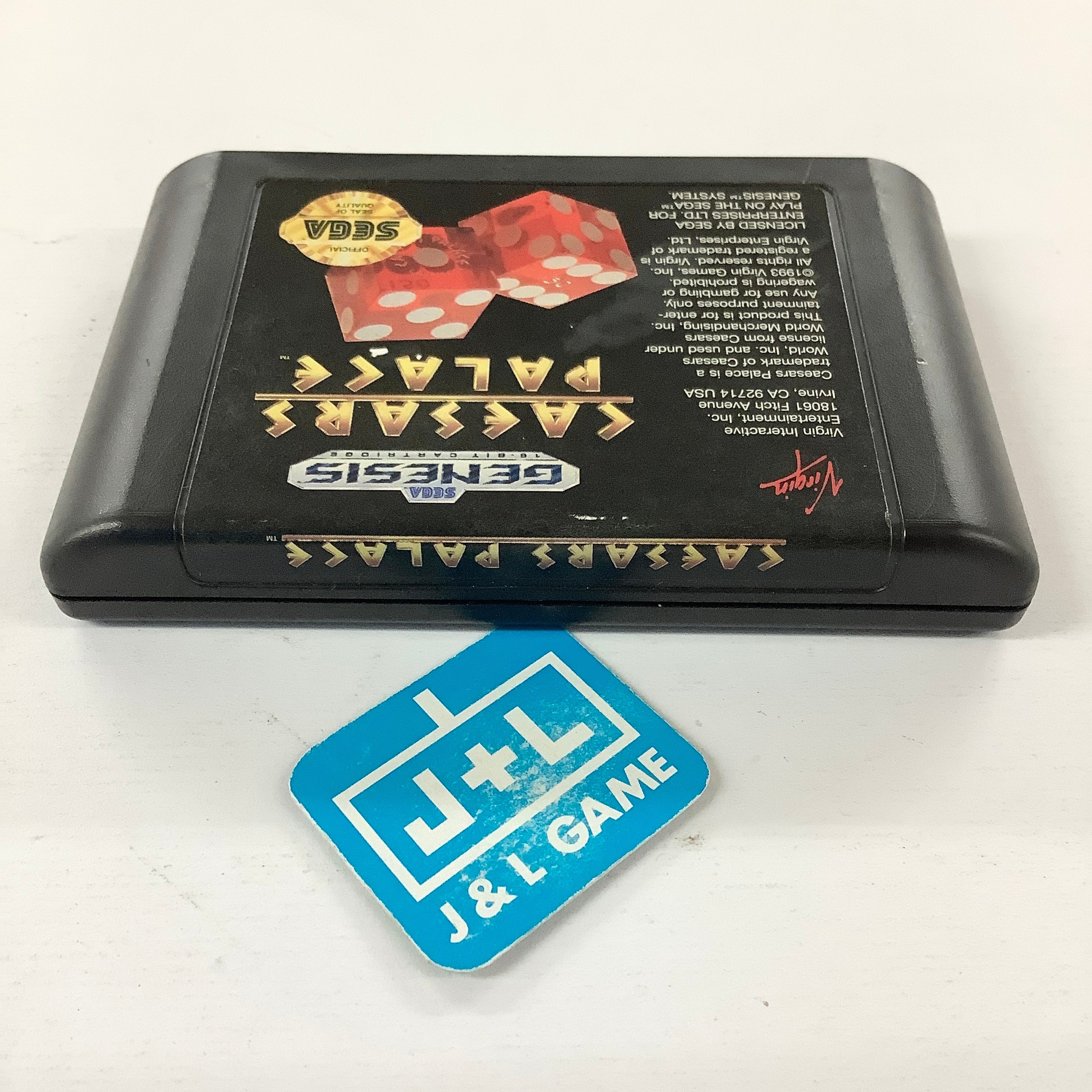 Caesars Palace - (SG) SEGA Genesis [Pre-Owned] | J&L Game