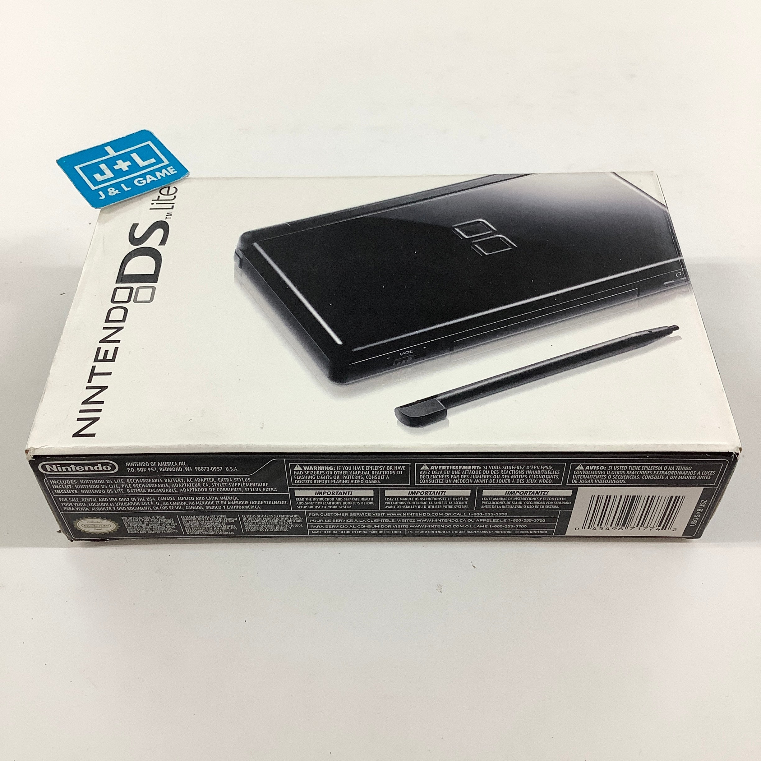 Nintendo DS Lite Console (Onyx) - (NDS) Nintendo DS [Pre-Owned] Consoles Nintendo